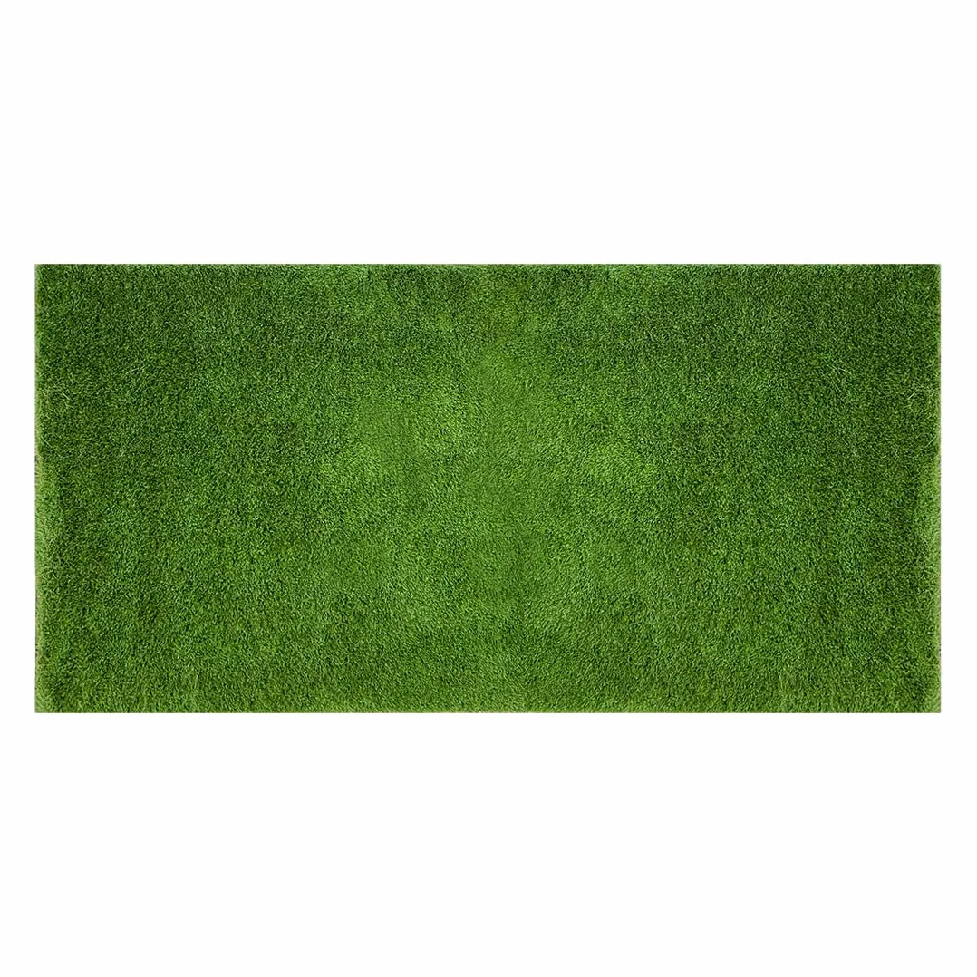 Acomoda Textil – Césped Artificial Alta Densidad para Interior Exterior. Rollo Hierba Sintética con Orificios Drenaje y Fácil Instalación para Jardín, Terraza, Piscina y Patio (Altura 33mm, 2x10m)