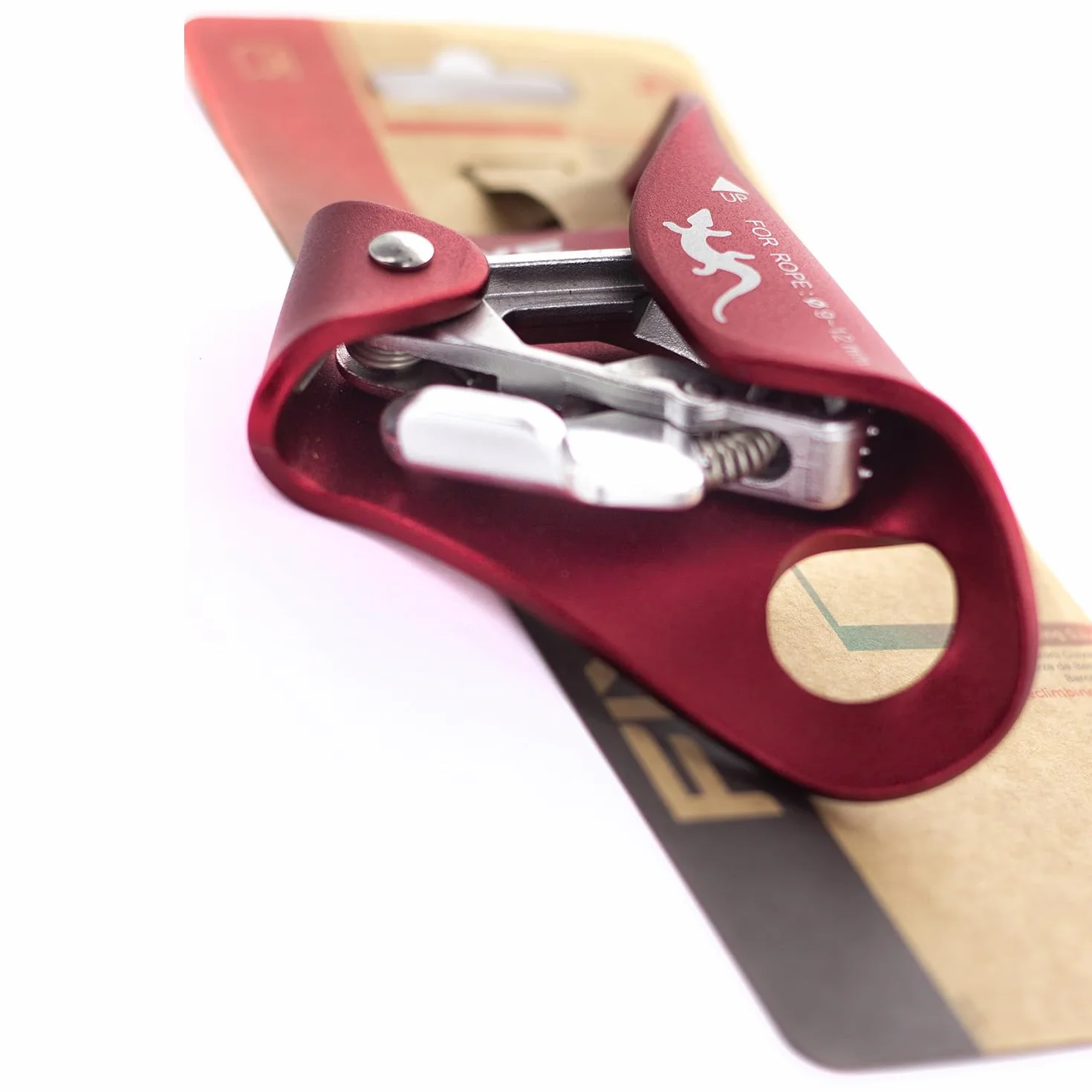 FIXE Bloqueador de Pecho DOME para Escalada, Ranura Autolimpieza, Cuerda 8-12 mm