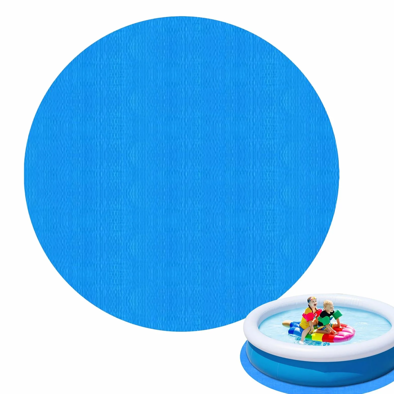 Tapiz Suelo Piscina, Base para Piscina Redondas, Alfombra Piscina Suelo, Almohadilla para Revestimiento de Piscina, Protección del Suelo, para Piscinas sobre el Suelo