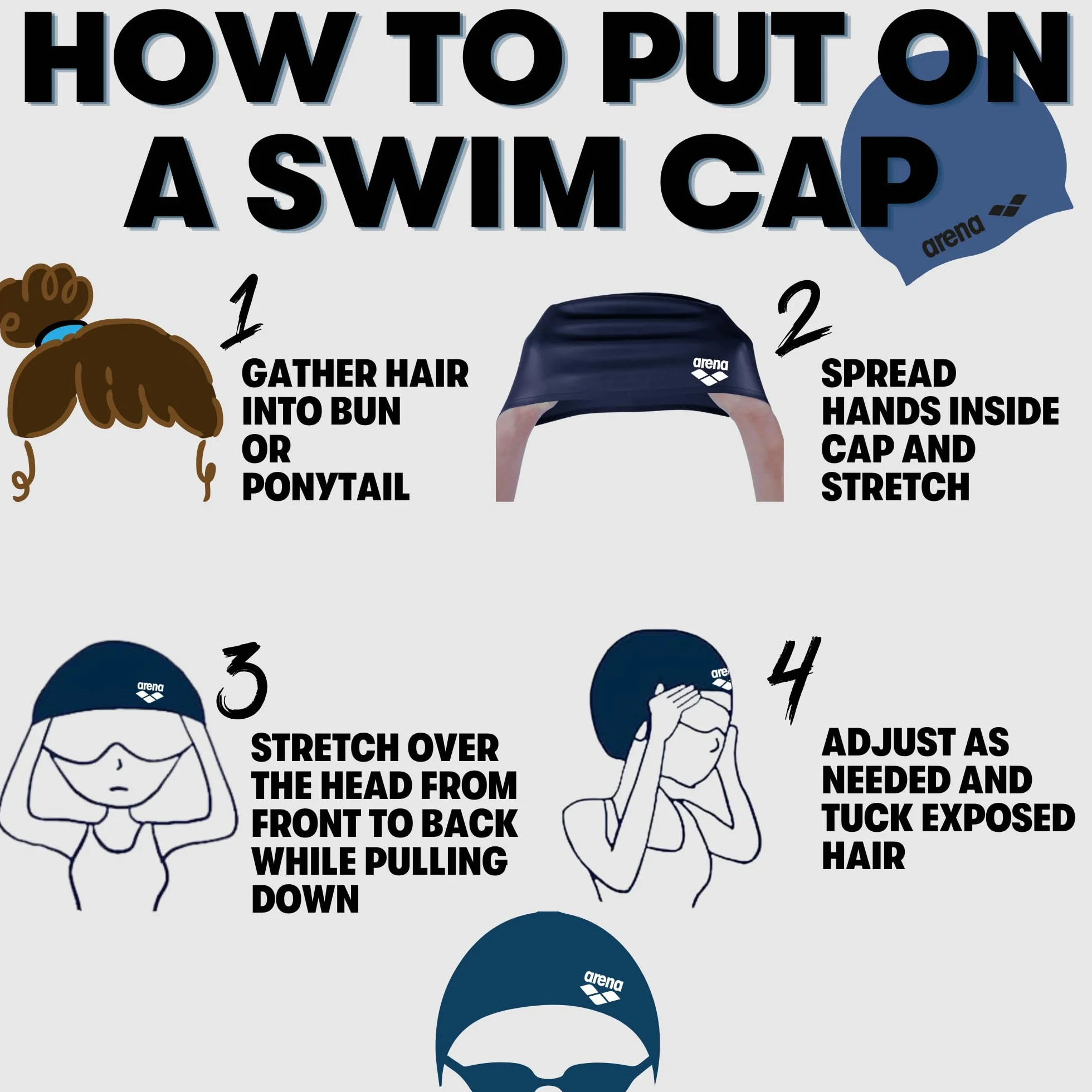 Arena Classic Silicone Swim Cap