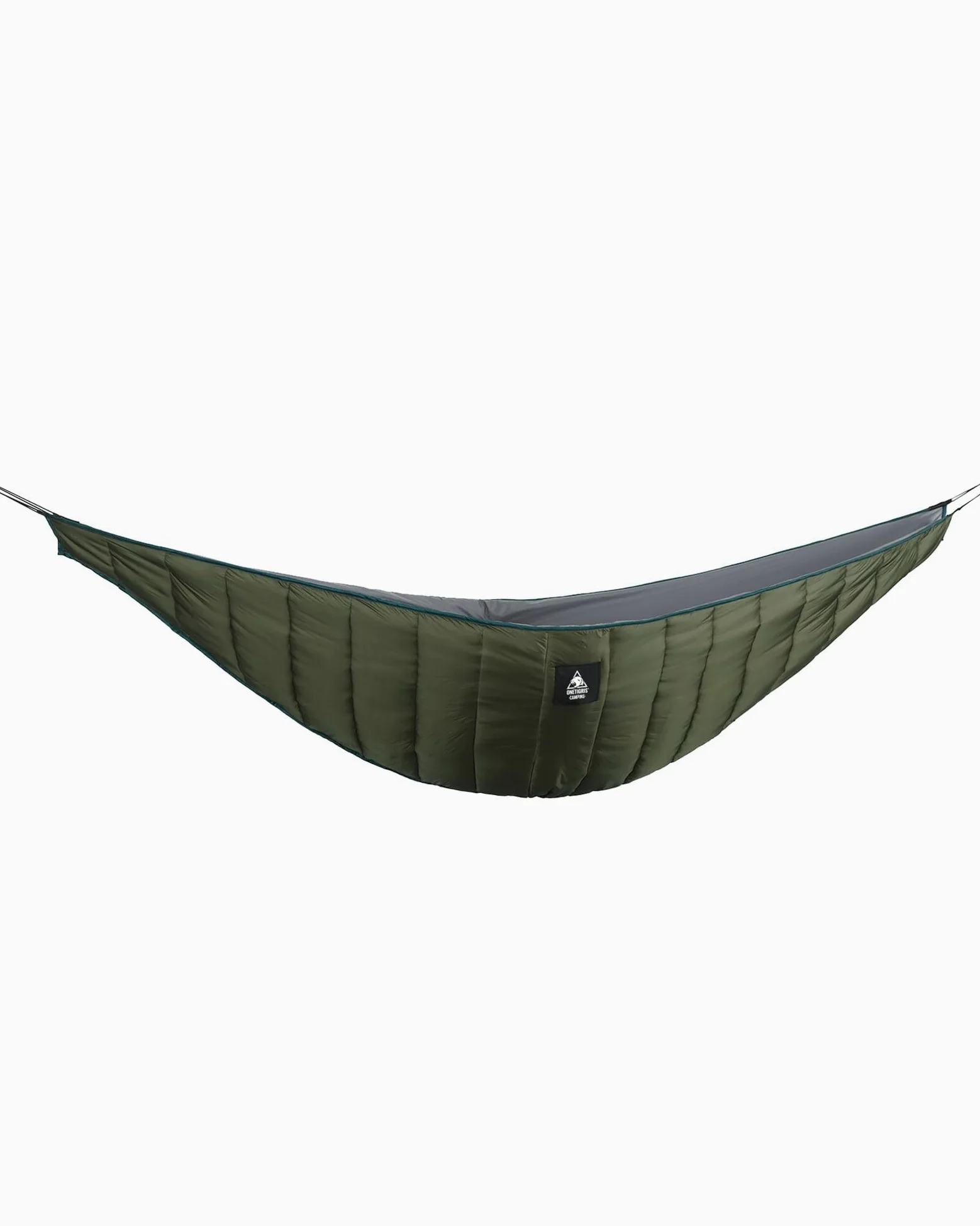 OneTigris, edredón para hamaca, ligero, diseño de longitud completa, hamaca para acampar, senderismo, excursionismo., Unisex, Hammock Underblanket, OD Green - 2-3 Season
