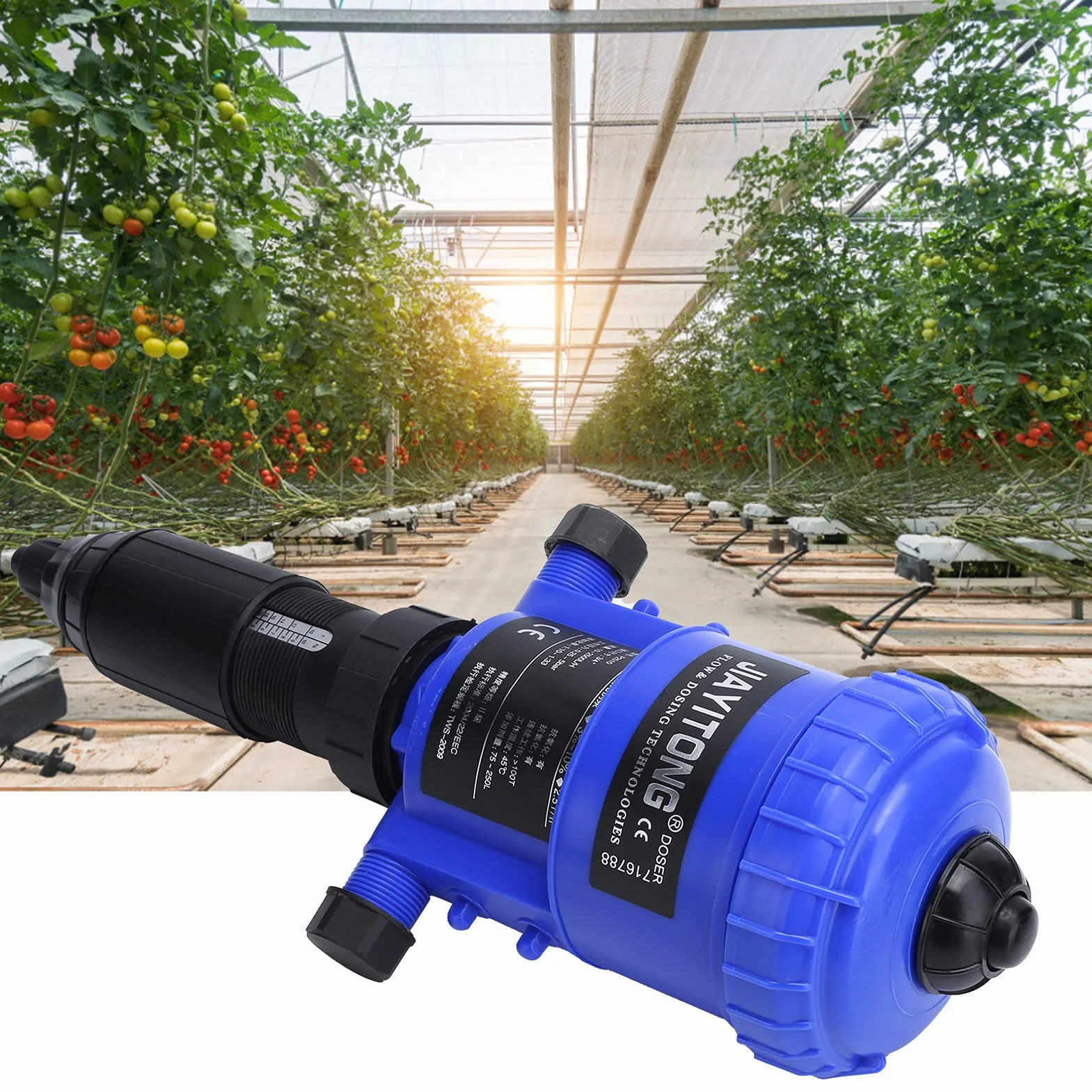 Proporción del Inyector de Fertilizante P2510 3%? 10% Doser Proporción Proporción Inyector del Fertilizante del Fertilizante G3/4 Pulgadas Fertilizante de Longevidad Nuestro Dispositivo Hizo