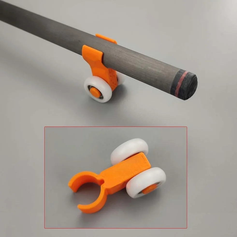 Besttoolifes Billiards Shifty Bridge Trainer, construcción de plástico y goma, para puntas de taco 12-13 mm