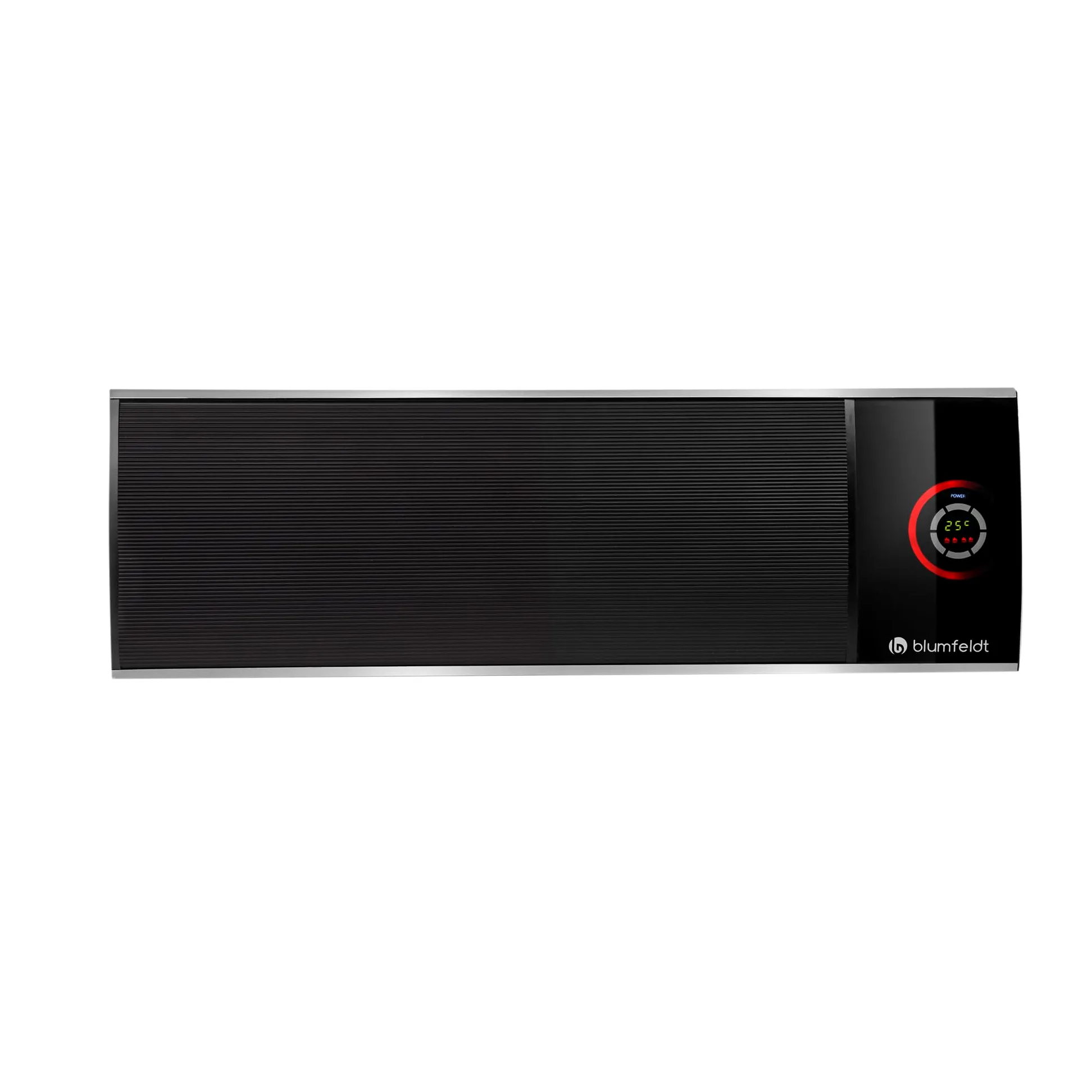 Blumfeldt CosmicBeam Ultra Radiador Infrarrojo 2200W Display LED Temporizador 9H Mando Distancia Modo Eco Negro