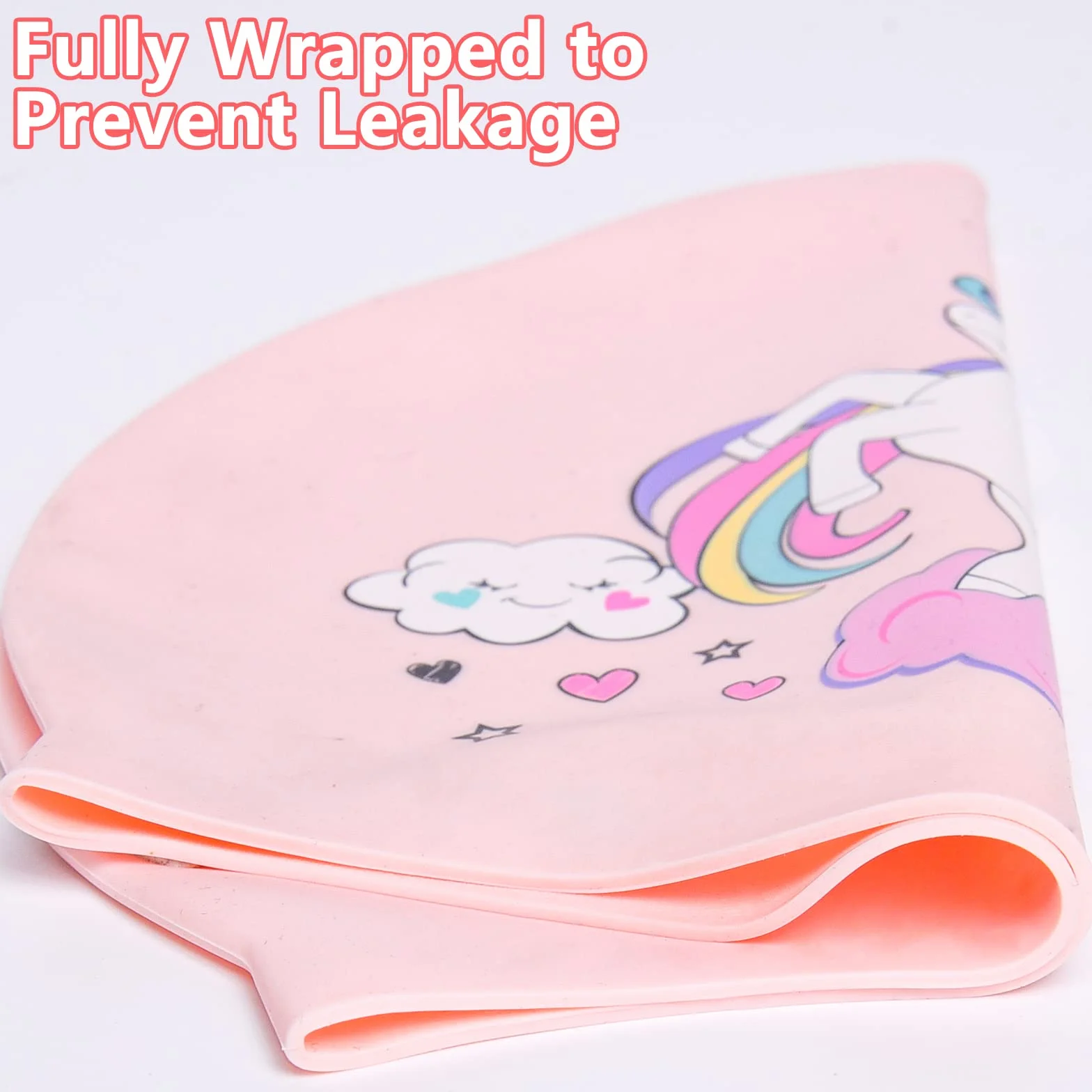 Ulikey Gorro Natación Silicona Impermeable Antideslizante para Piscina Niñas Niños con Tapones Oídos Pinza Nasal