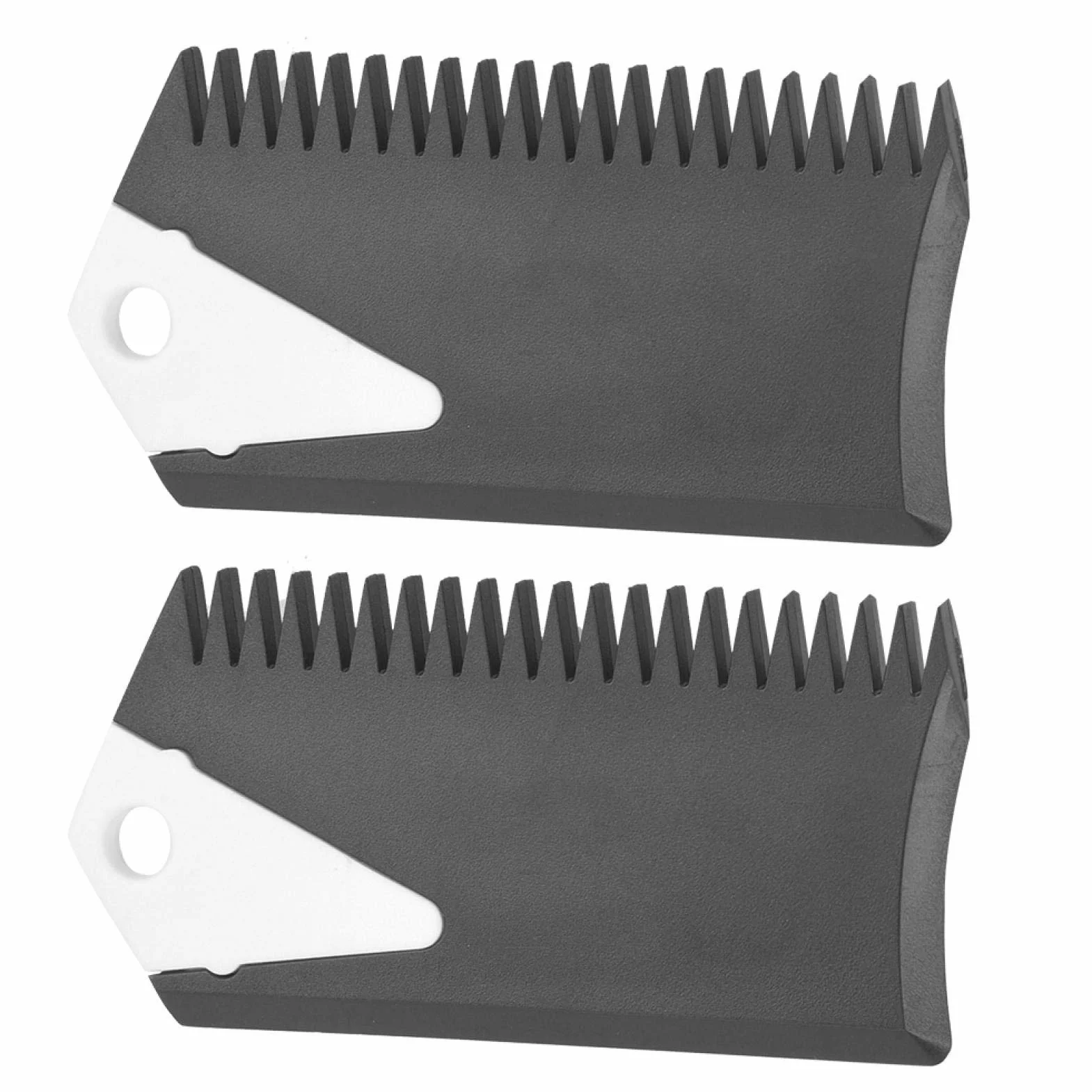 Peine para Cera Surf PVC, Peine Rascador Surf, 2 Unids Set para Tabla de Surf, Skimboard