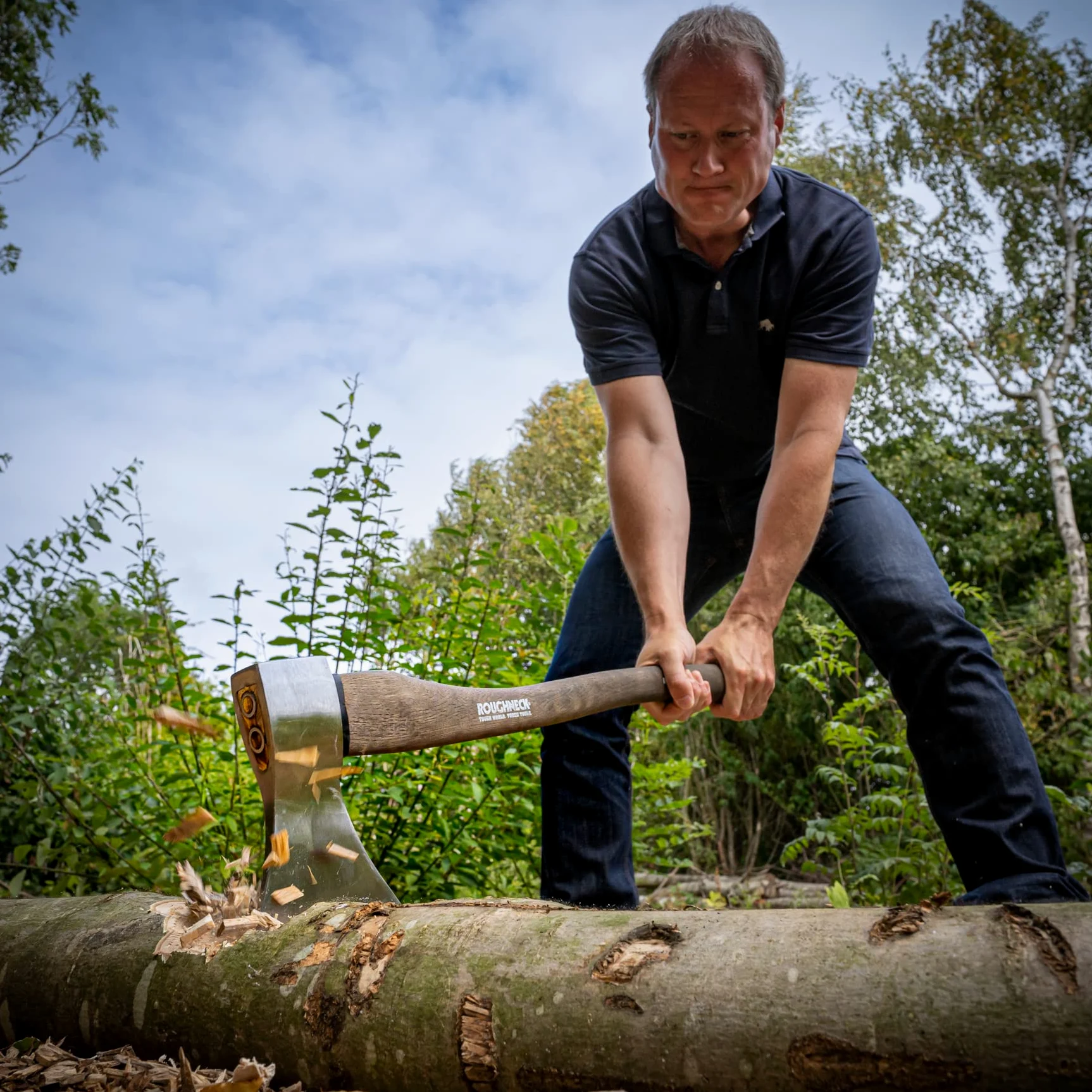 Roughneck ROU65675 Traditional Hickory Handle Axe 1.6kg (3½lbs)