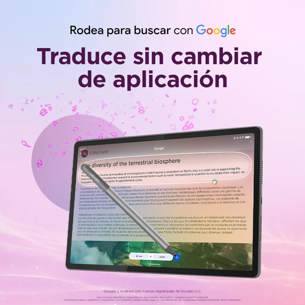Lenovo Idea Tab Plus Tablet 12.1" 2.5K 12GB RAM 256GB MediaTek Dimensity 6400 90Hz Android 15 Luna Grey