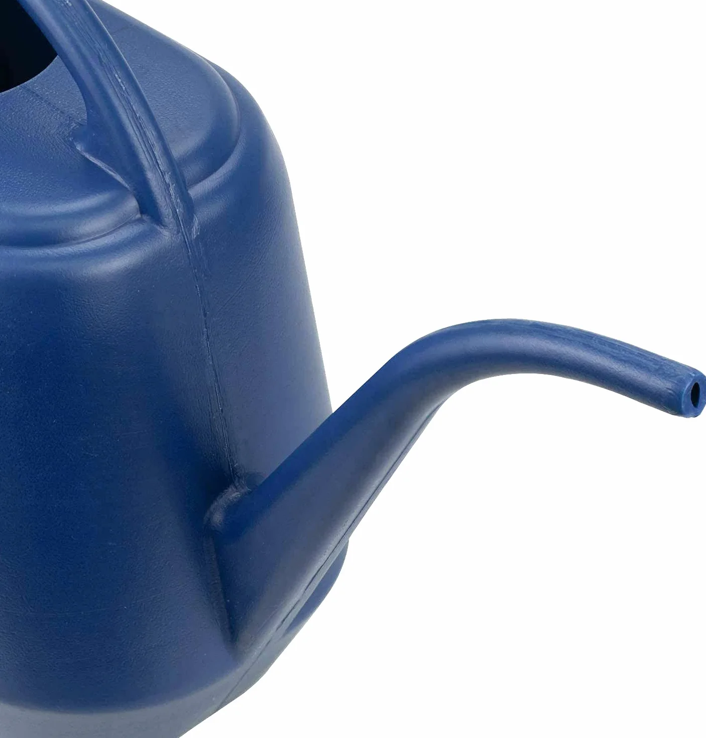 Fasmov 4 litros Regadera de Plástico con Mango Pico Largo para Jardín Interior y Exterior, Azul
