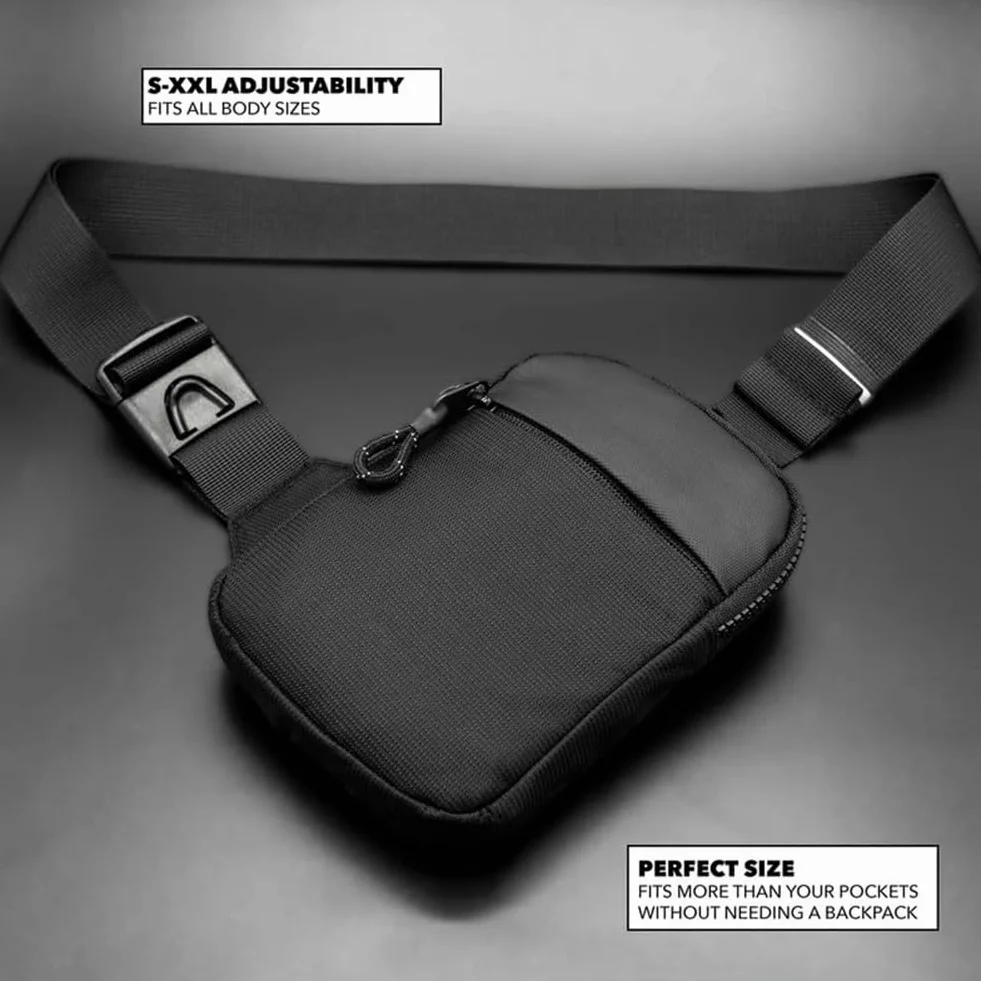Concept Collective Bolso bandolera impermeable viaje hombre mujer