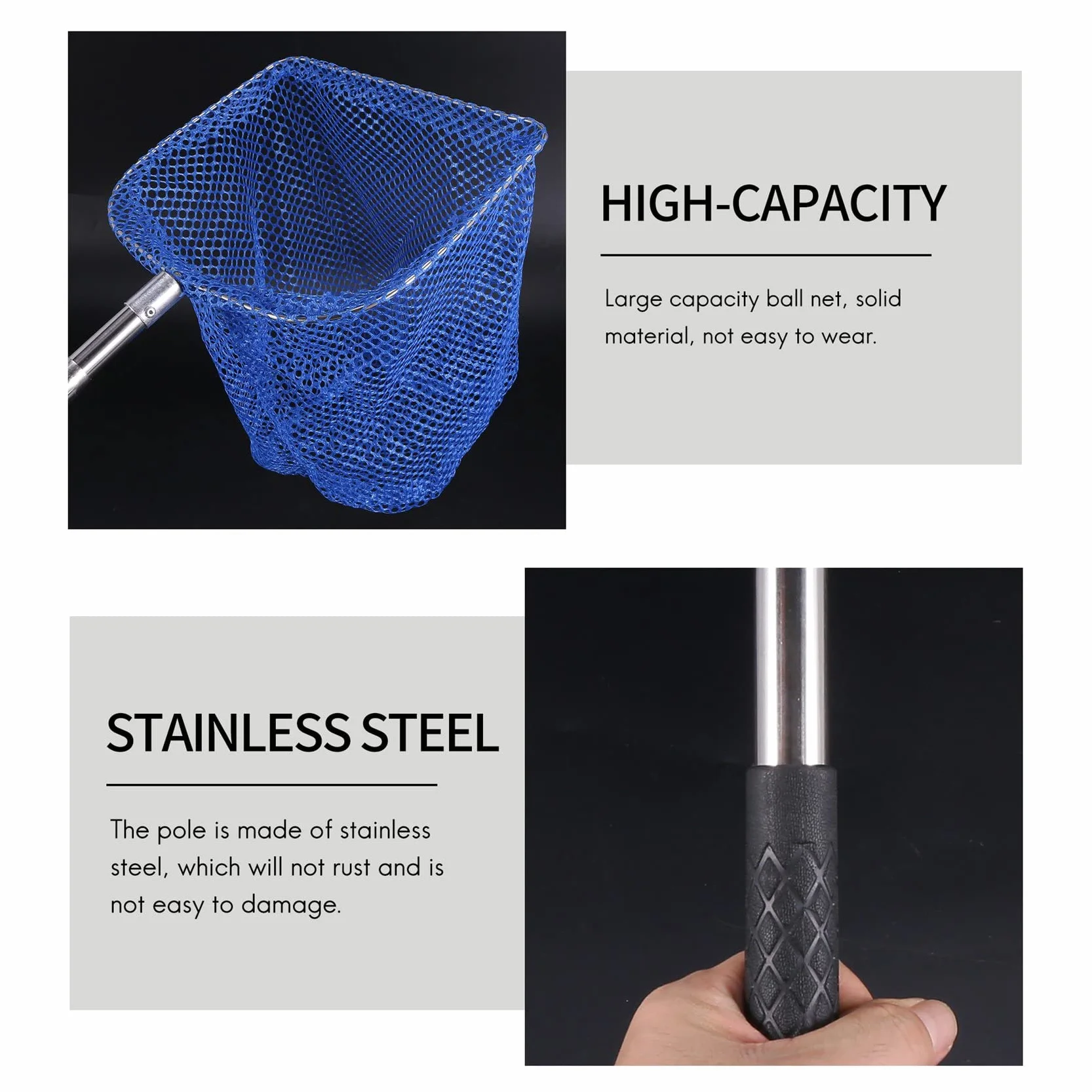 Telescopic Table Tennis Ball Pickup Container Training Tool