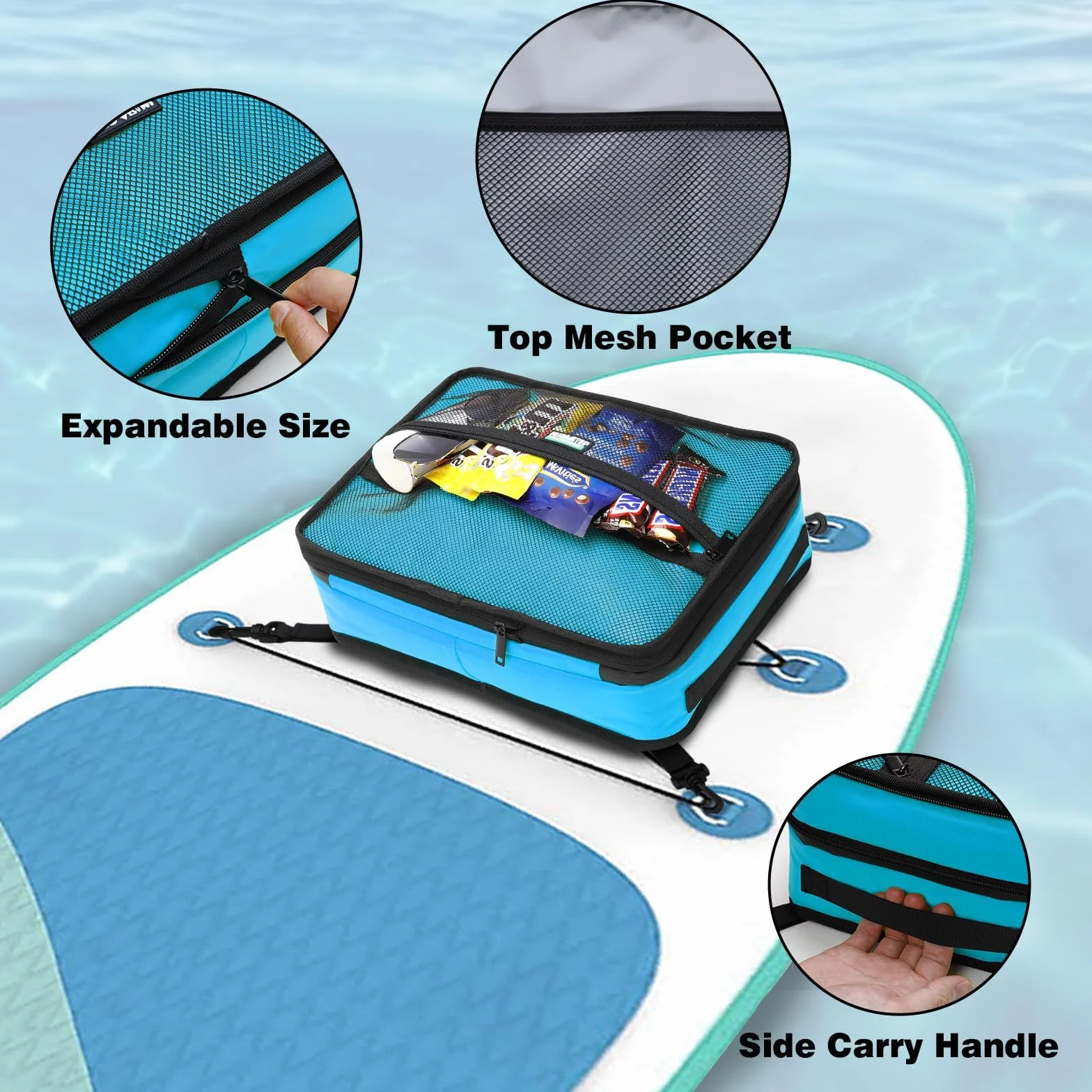 Bolsa isotérmica impermeable para tabla de surf, a prueba de fugas, 10 latas