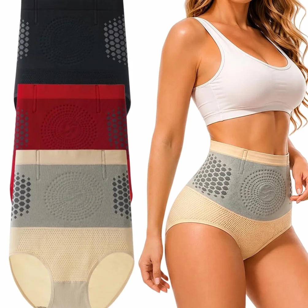 Pantalón Corto Termogénico Reductor de Cintura Alta Moldeador para Mujer Control de Barriga