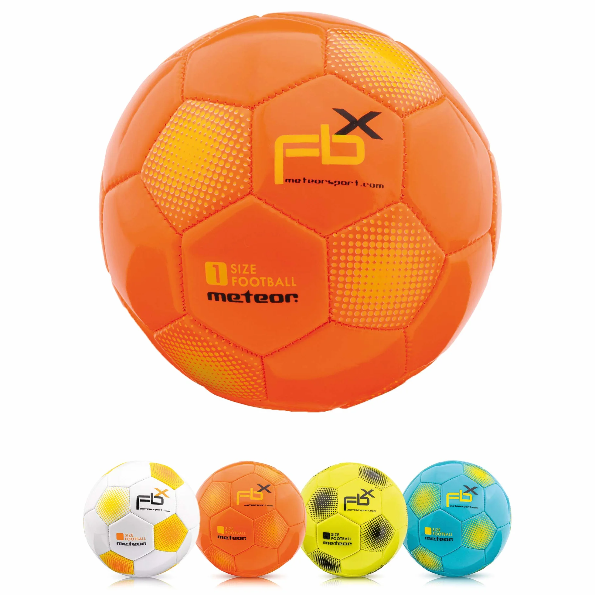 Meteor Balón de Fútbol Tamaño 5 4 3 1 para Entrenamiento al Aire Libre