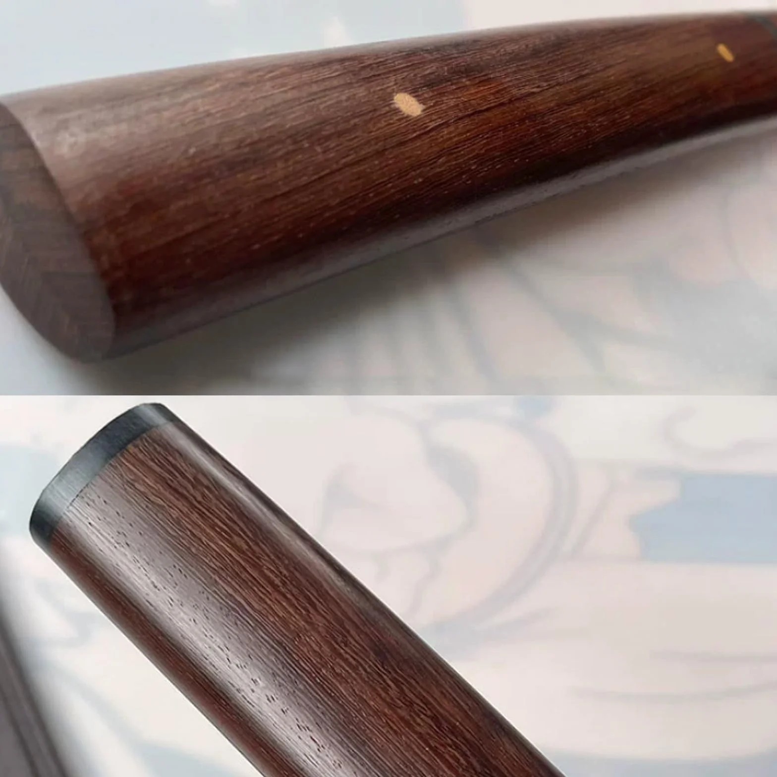 Bokken de Palisandro Natural 103 cm, Katana Japonesa de Madera para Kendo, Iaido y Cosplay