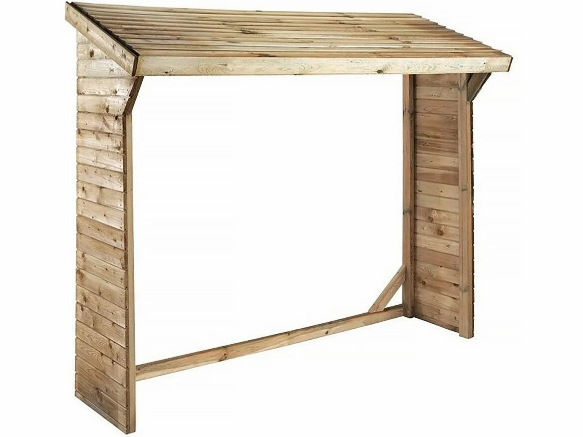 Habitat et Jardin Refugio de Troncos - 1,05 m² - 2,10 x 0,50 x 1,8 m - 2 Stères