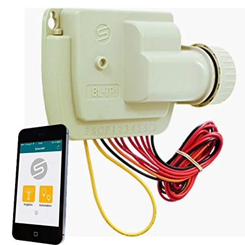 Programador Solem DC pilas 6 estaciones controlado por bluetooth