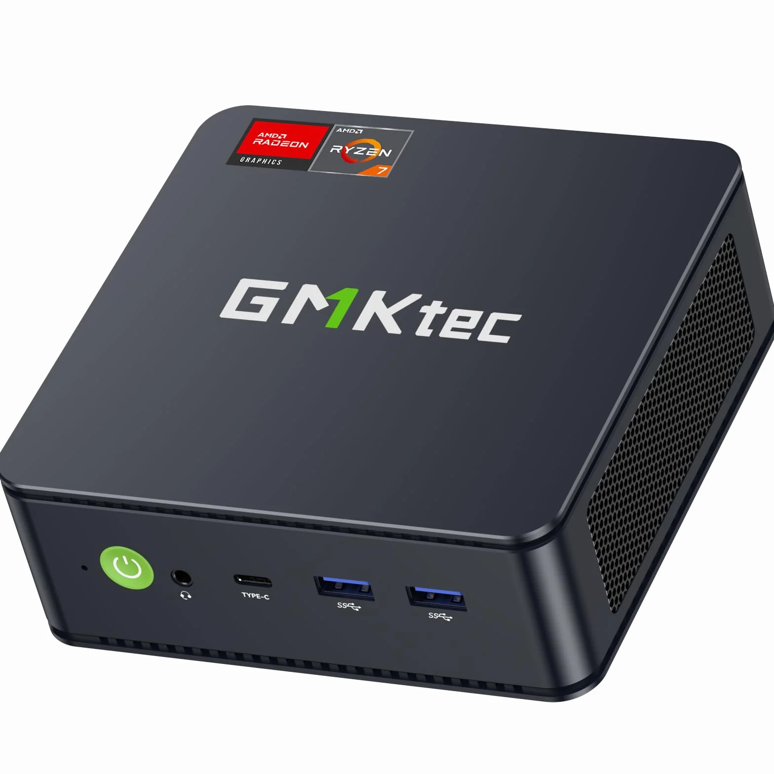 GMKtec AMD Ryzen 7 Mini PC W-11 Pro 7730U M5 Ultra Dual LAN 2.5G 32GB DDR4 RAM 1TB PCIe-SSD WiFi 6