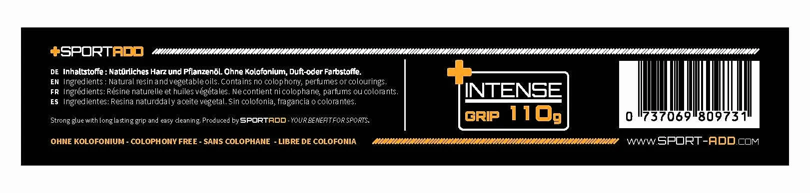 Resina para balonmano Intense Grip 110 Gramos