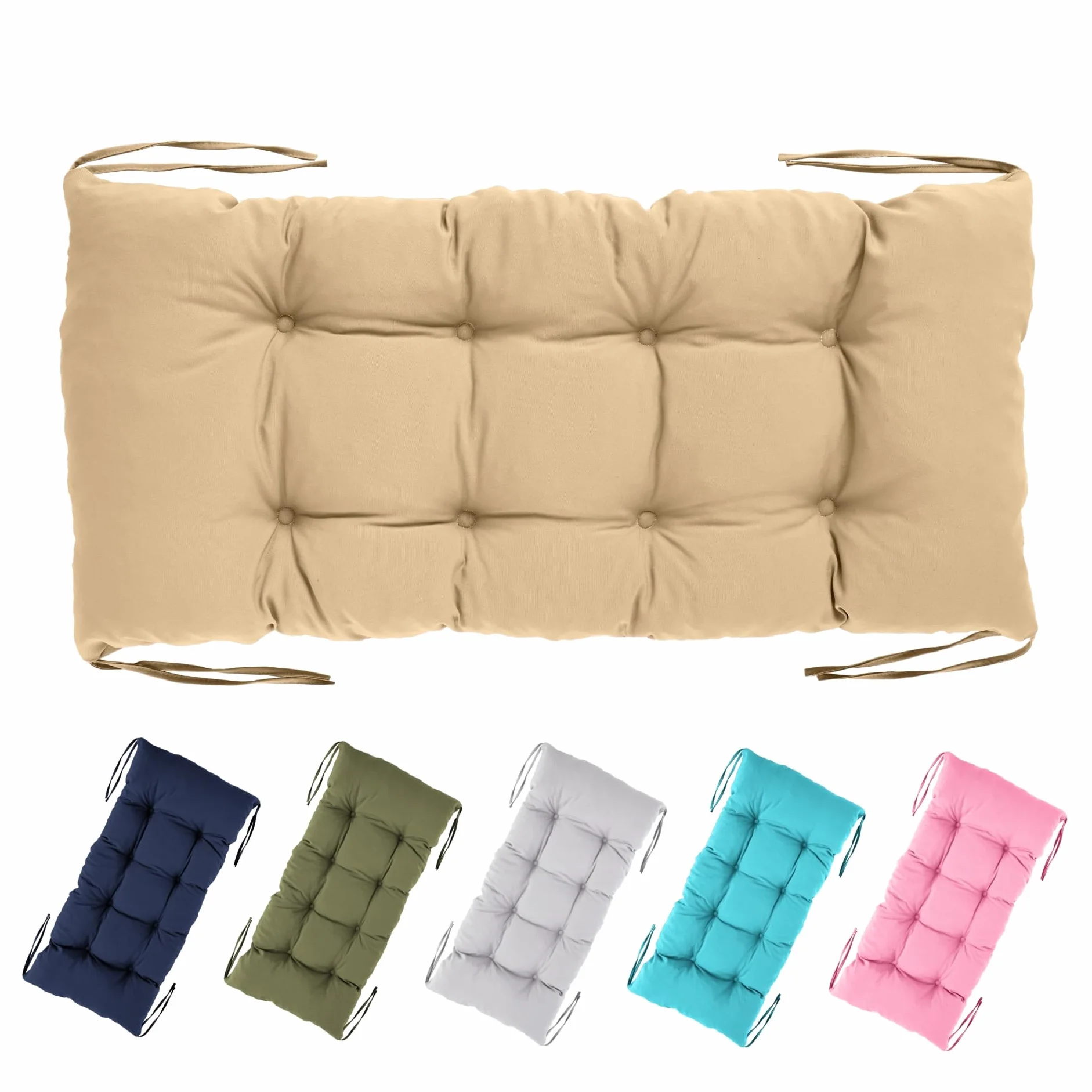 Garronda Cojín para balancín Juguete para bebés GD-0063 (Beige Cojín)