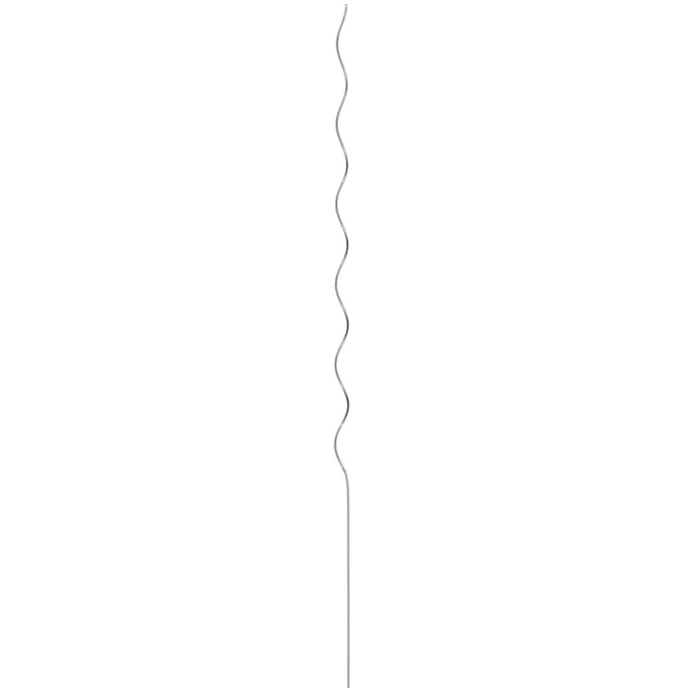 Soportes en espiral para plantas útiles, 50 unidades de 110 cm, de acero, soportes para enredaderas y varillas en espiral para plantas trepadoras, así como varillas para plantas sin atar