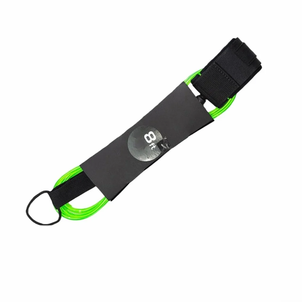 Correa para tabla de surf 360° con bolsillo oculto 7 pies rojo