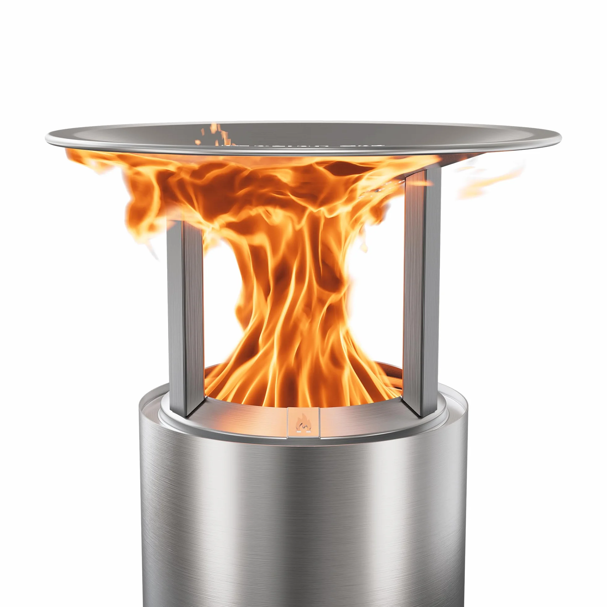Solo Stove Mesa XL Deflector de Calor, con 3 Patas Desmontables, Accesorio para Hoguera, Captura y redirige el Calor, Acero Inoxidable 304, (Alto x diámetro) 6 x 10.5 Pulgadas, 1.3 Libras