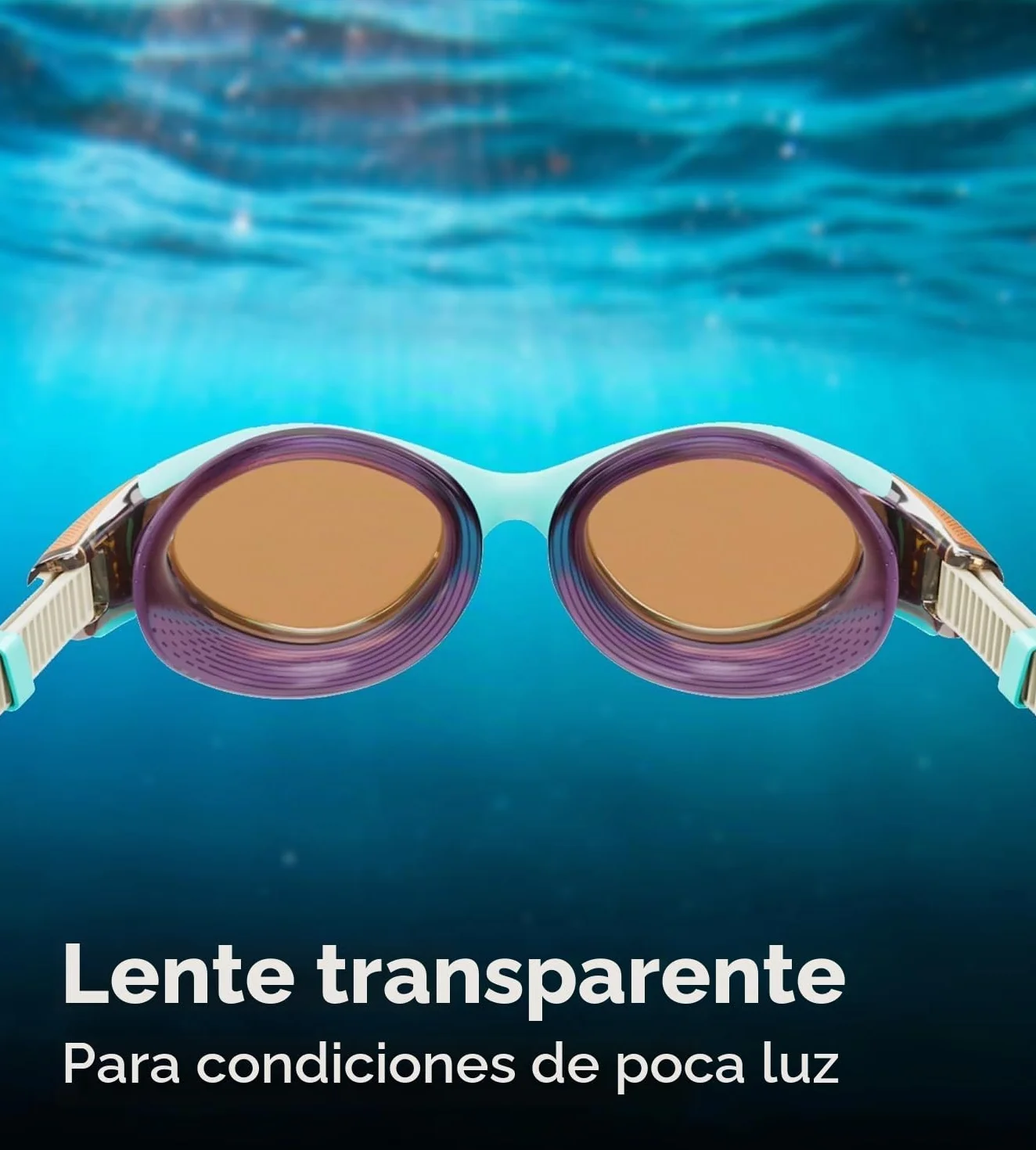 Speedo Gafas de Natación Biofuse 2.0 Mujer Antivaho Ajuste Cómodo