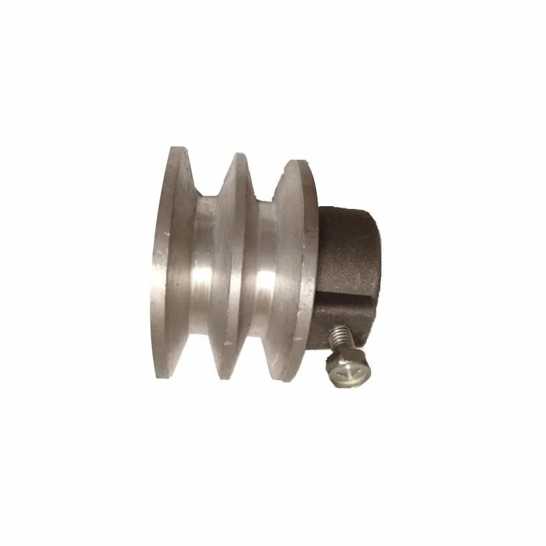 MAMIGA POLEA ALUMINIO 2 CANALES 19 mm