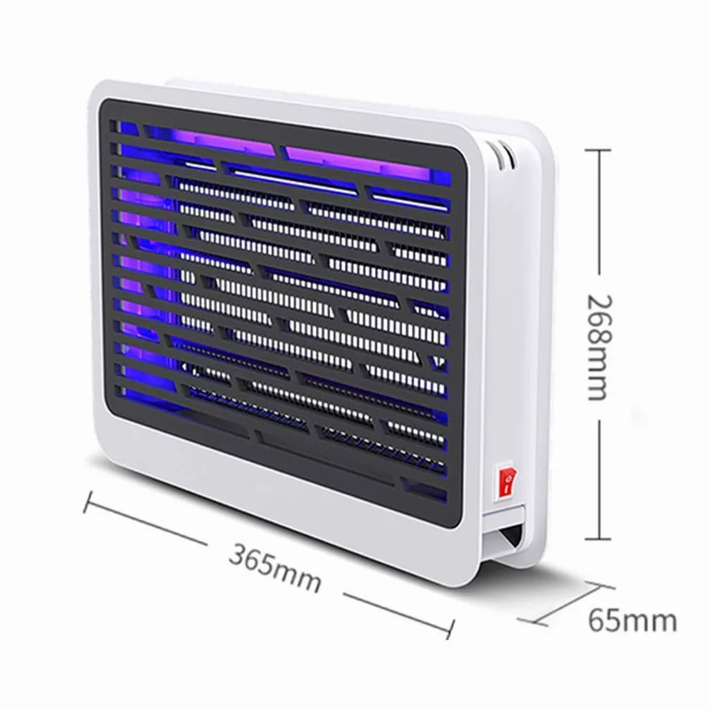 Trampa para Mosquitos Exterminador de Insectos Lámpara para Mosquitos Mata Insectos eléctrico para Interiores Mata Mosquitos, Insectos, Moscas y Otras plagas Mata Mosquitos eléctrico Lámpara LED para