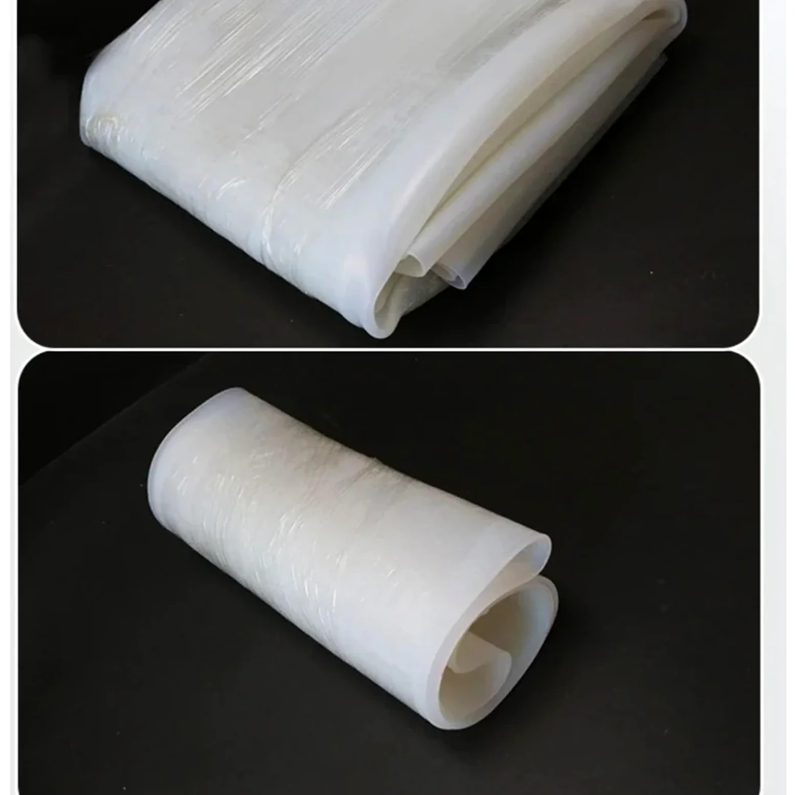 Manguera de goma Manguera de goma silicona resistente a altas temperaturas, tubo grande 2 metros espesor, 1mm diámetro interior, 12-1000mm grado Industrial(200x202mm)