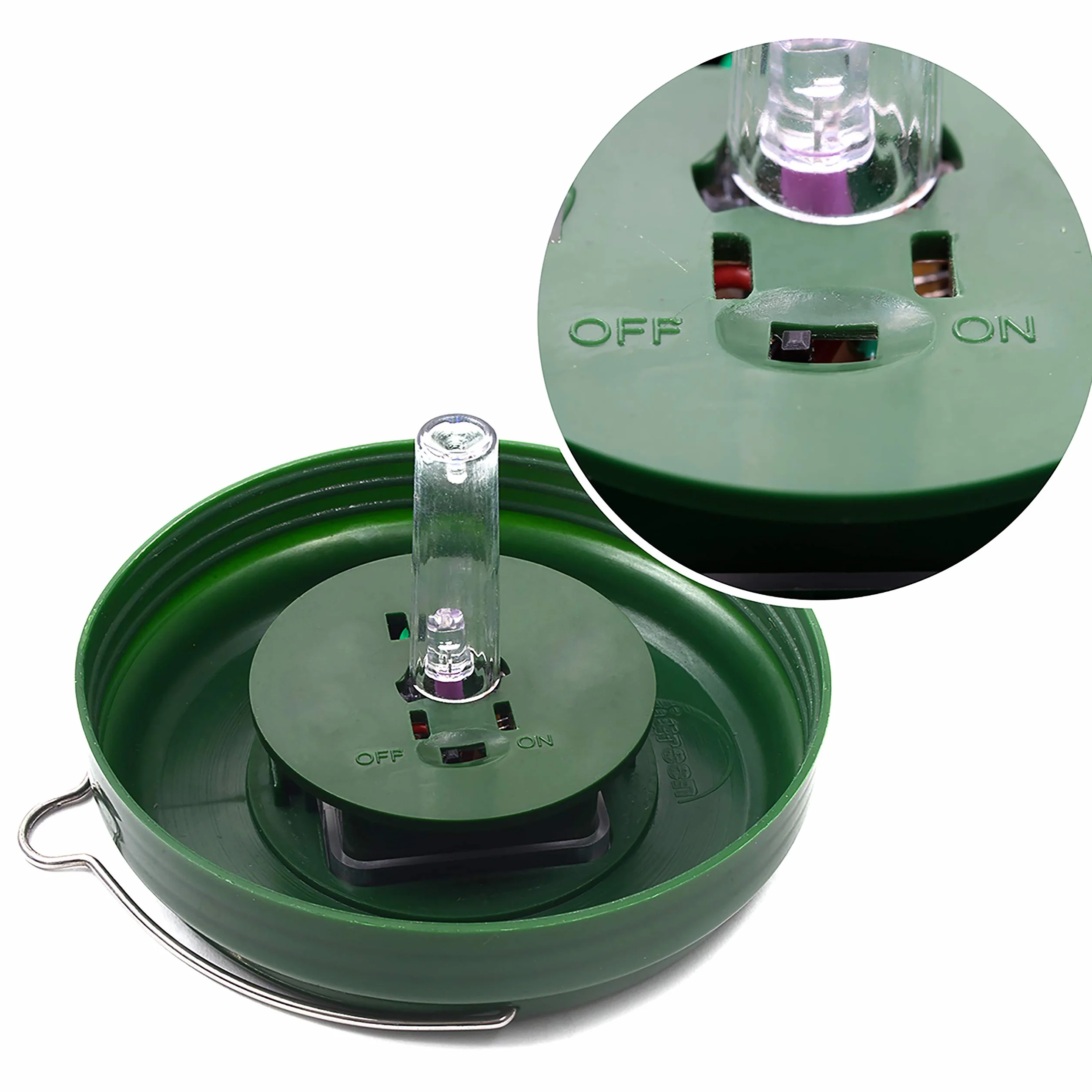 Gardigo® Anti Mosquitos y Trampa Avispas con Panel Solar 2in1 | Insecticida Antimosquitos Exterior | Mosquitos Eliminar del Jardin sin Mata Avispas | Atrapa Insectos, Trampa Avispa Exterior