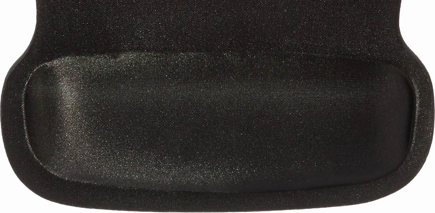 Amazon Basics Alfombrilla para ratón con reposamuñecas de Gel, 20 x 25 cm, Negro