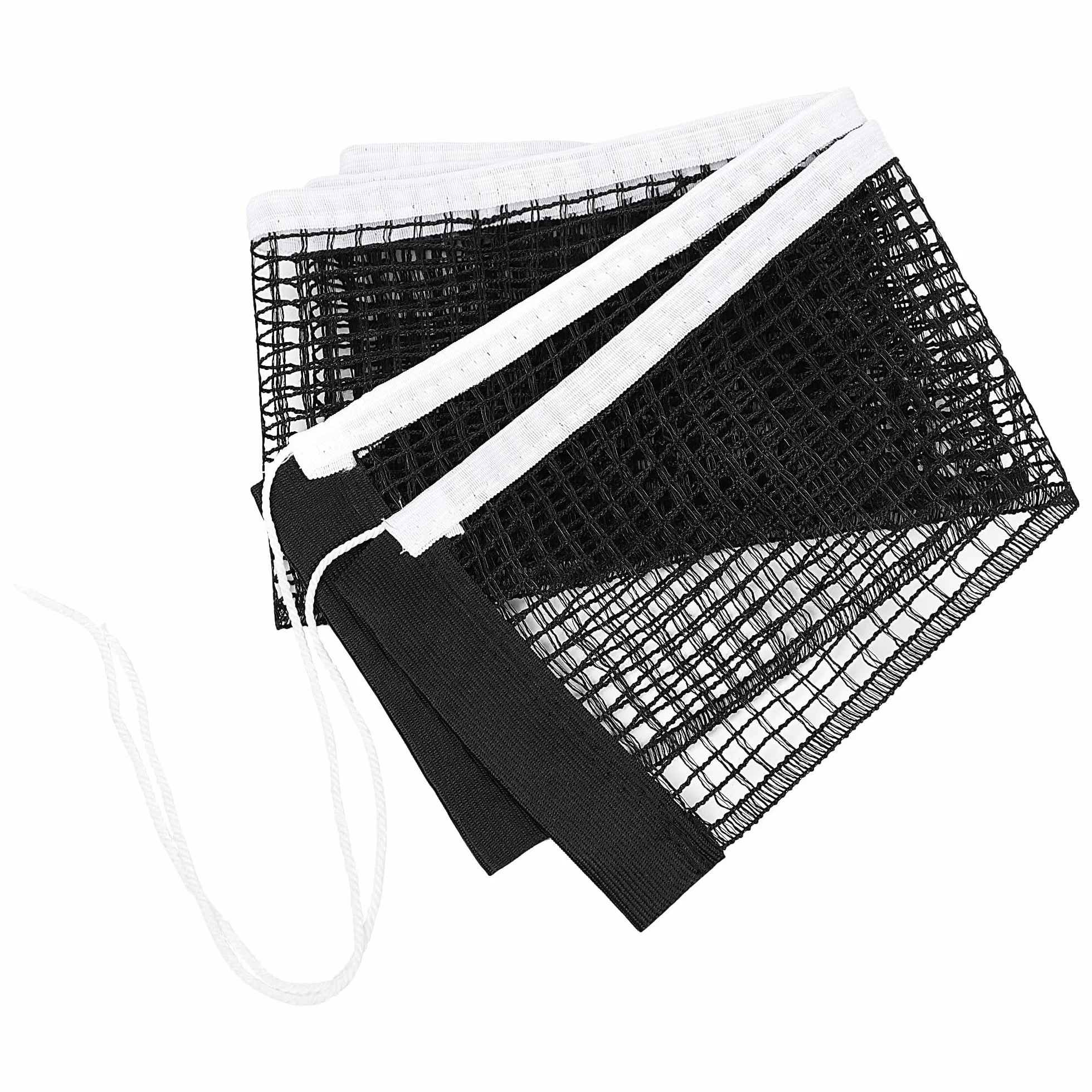 Red de Tenis de Mesa de Nailon, 1,75 m, Negro