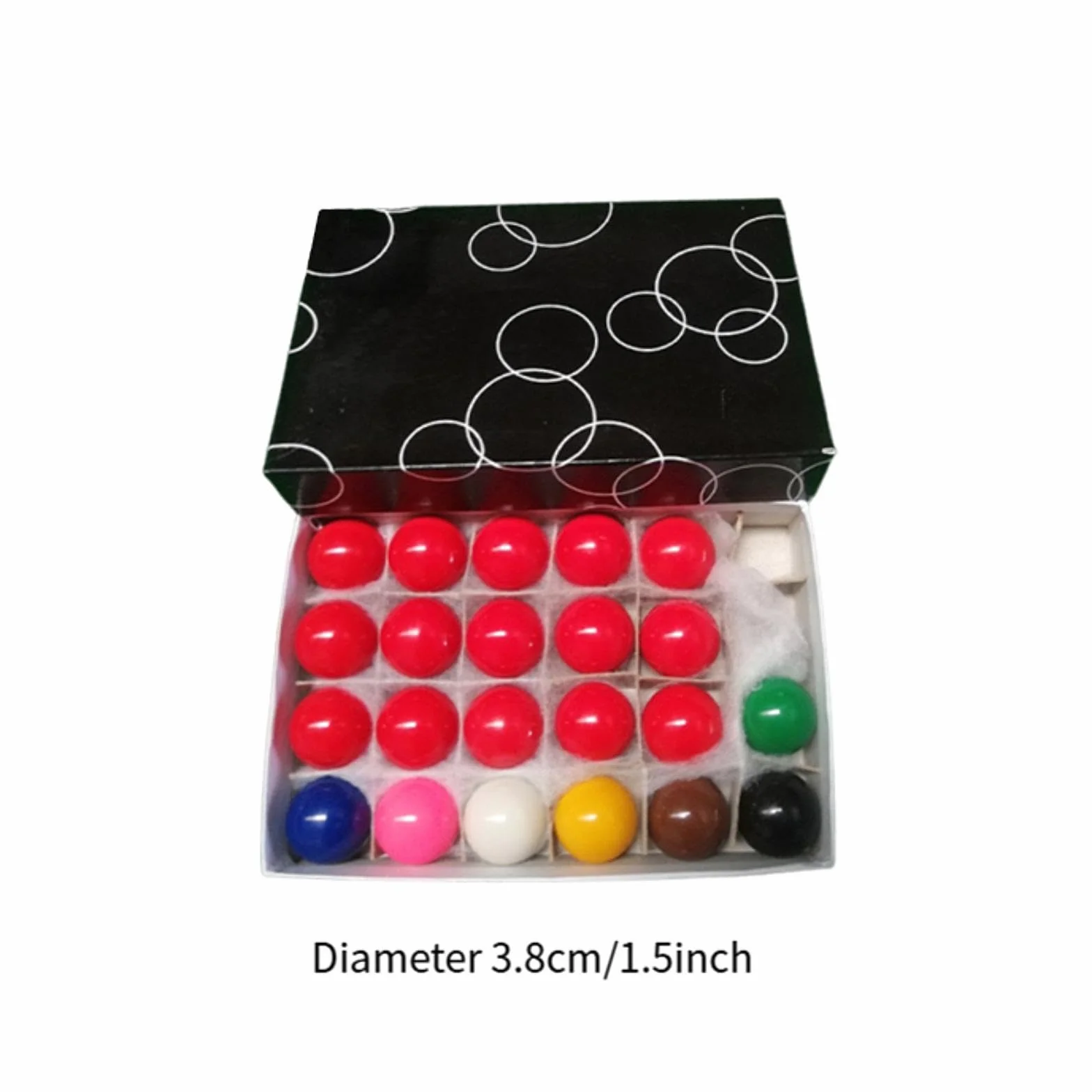Baoblaze 22 Mini Bolas de Billar para niños, Juego de Mesa de Interior