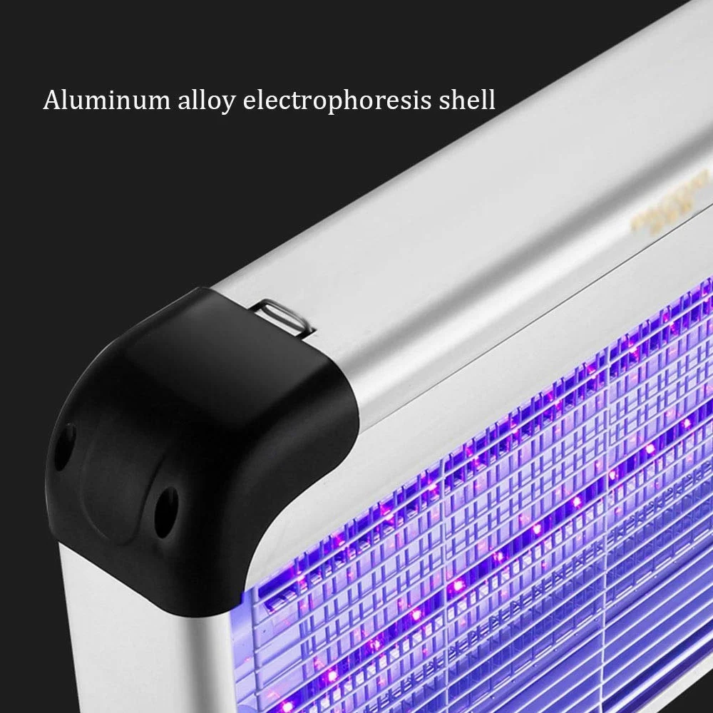 Trampa eléctrica para Mosquitos, lámpara antimosquitos LED UV para Interiores, Repelente de Insectos para el hogar y Negocios, silenciosa, Segura para niños, lámpara antimosquitos LED no tóx
