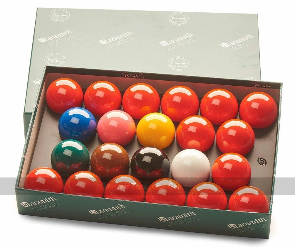 Aramith Snooker Balls 2 Inch 51mm 15 Reds