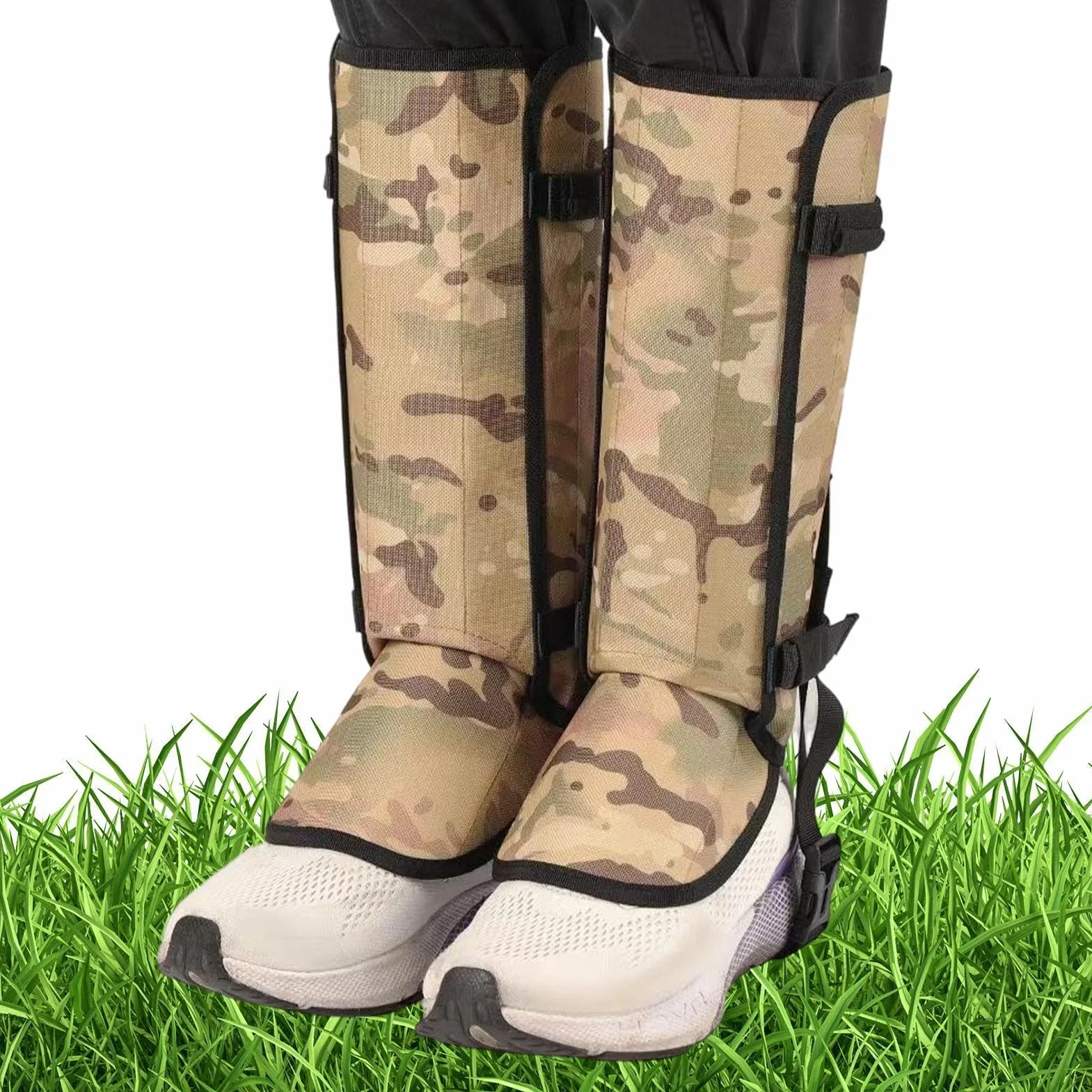 Polainas de Serpiente Impermeables para Hombres – Protección Anti Mordeduras para Senderismo