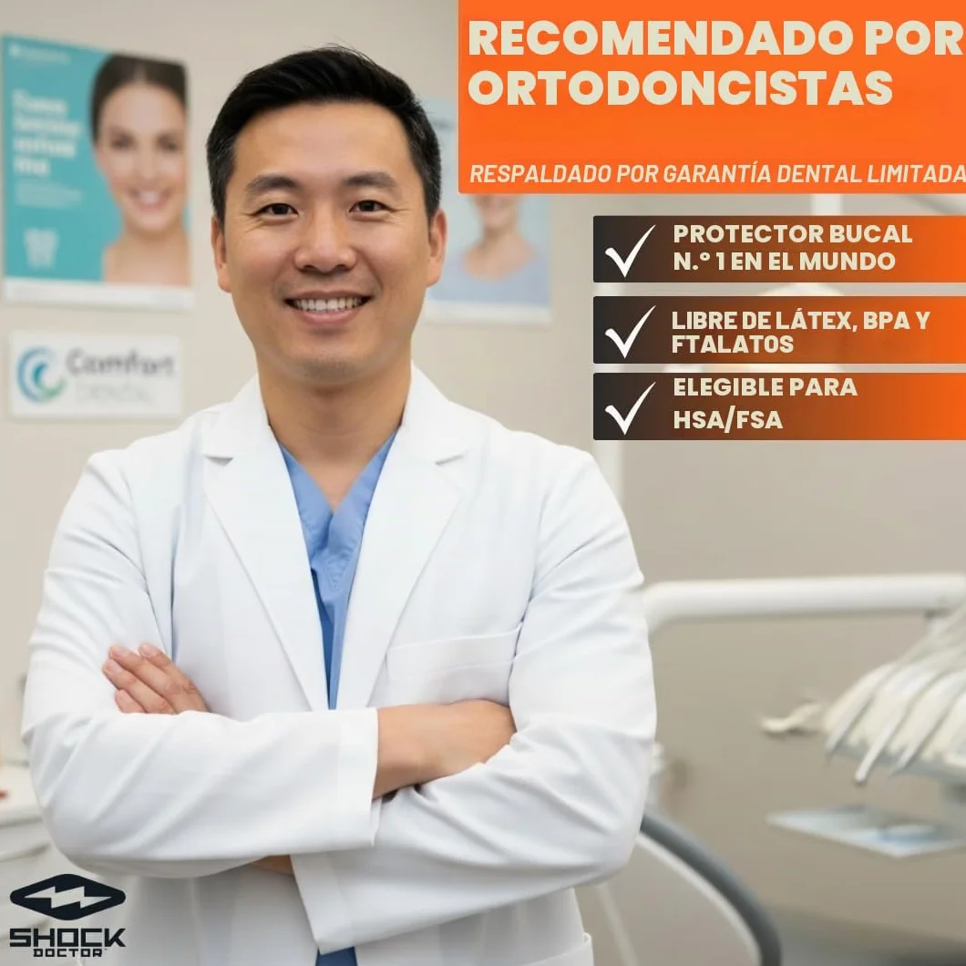 Shock Doctor Mundschutz Braces Double - Ochraniacz na zęby do sportów walki