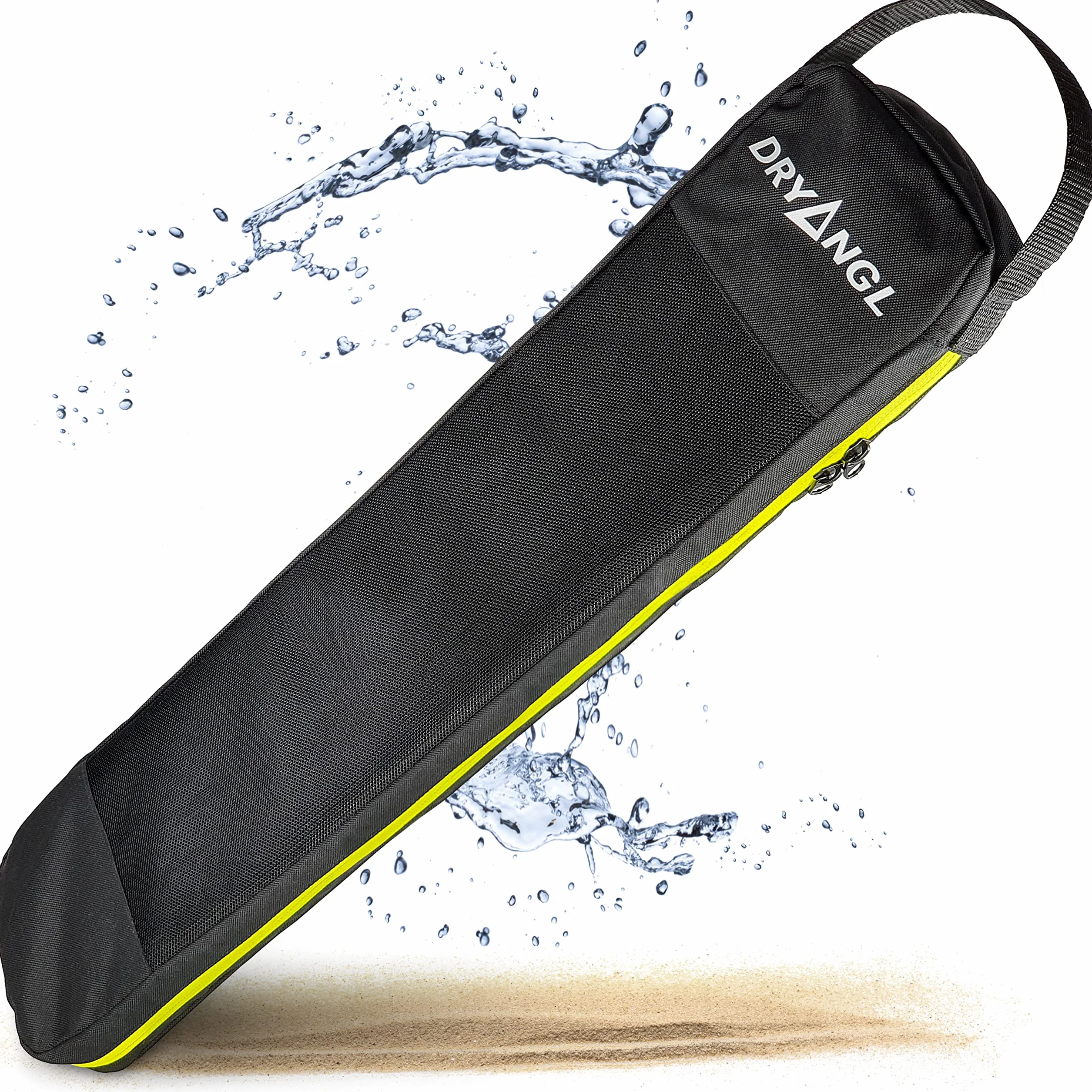 Bolsa Protectora Kite Control Bar Cremallera Doble Cara Inserto Malla Transpirable Asa Transporte Correa Colgar