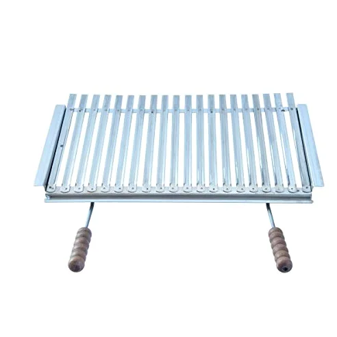 CRUCCOLINI BG79 - Rejilla dietética Inoxidable con Solapas Laterales 67 x 40 cm
