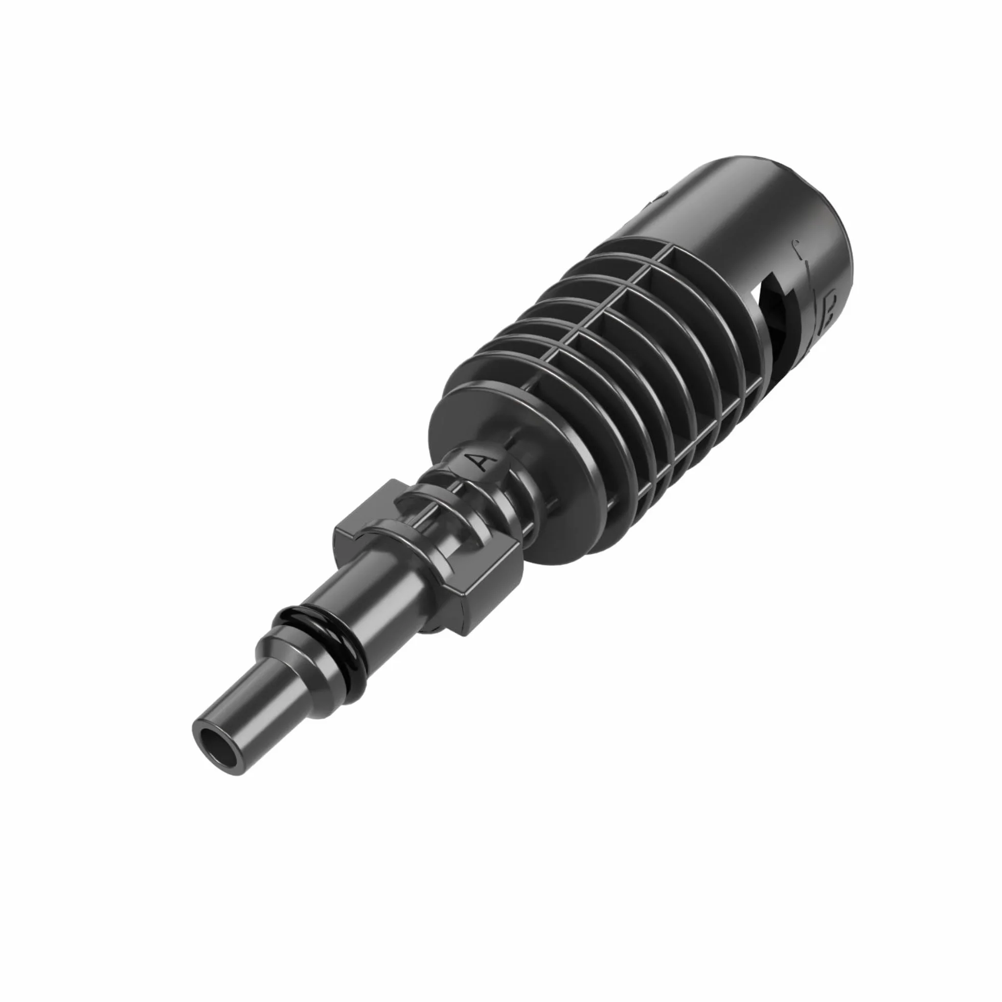 Adaptador para Parkside Lidl PHD 100 A1 B2 C2 D2 E3 y PHD 150 A1 B2 C2 D3 apto por ejemplo para accesorios Kärcher (para dimensiones ver imágenes)