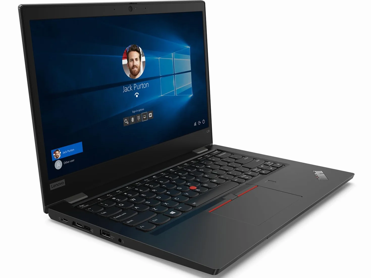 Lenovo ThinkPad L13 Gen 1 Portátil empresarial 13,3" FHD Intel Core i5-10210U 16GB RAM 256GB SSD Teclado QWERTY japonés Windows 11 Pro reacondicionado