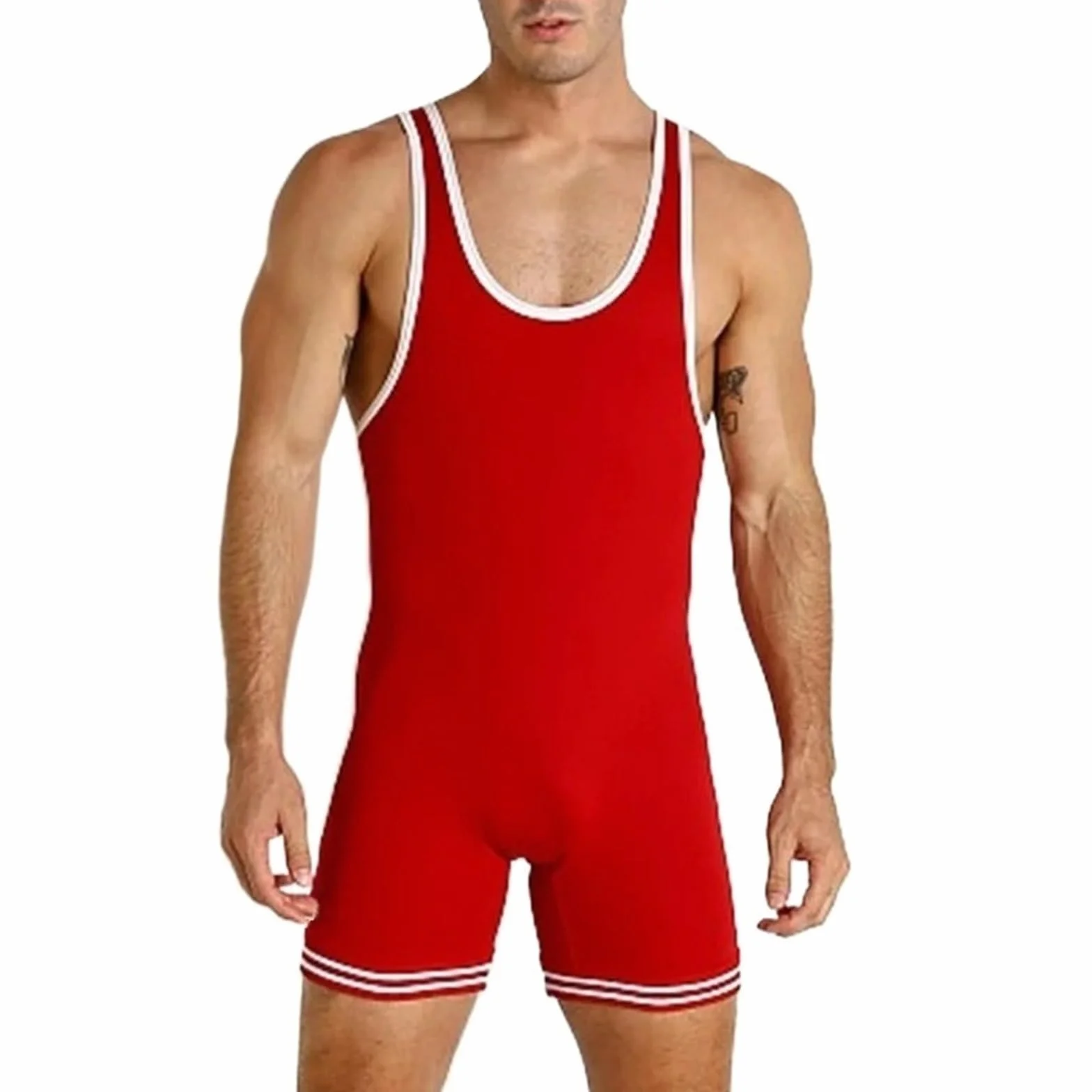 Camisetas de lucha para hombre, mono de boxeo sin mangas, ropa de levantamiento de pesas, entrenamiento de gimnasio