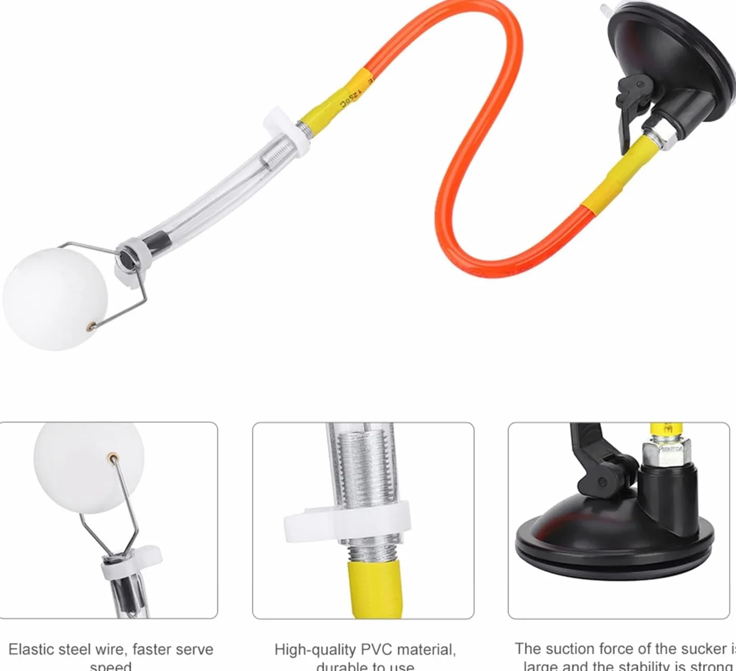 Spin Trainer Fijo Rapid Rebound Ball Clip Machine de Entrenamiento de Tenis de Mesa