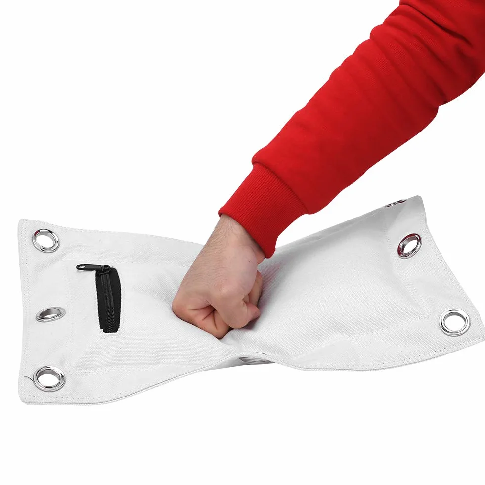 Saco de boxeo de pared Wing Chun Kung Fu lona vacío entrenamiento Sanda