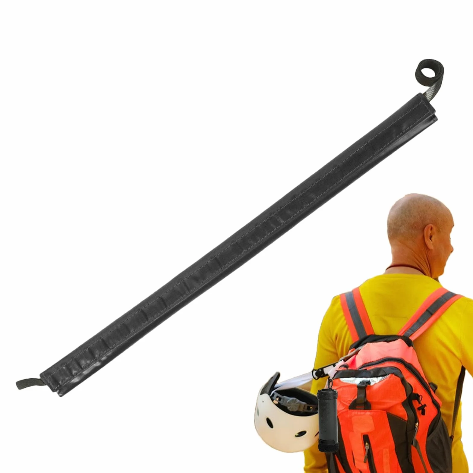 Protector de cuerda de escalada PVC antidesgaste para arborista roca rescate
