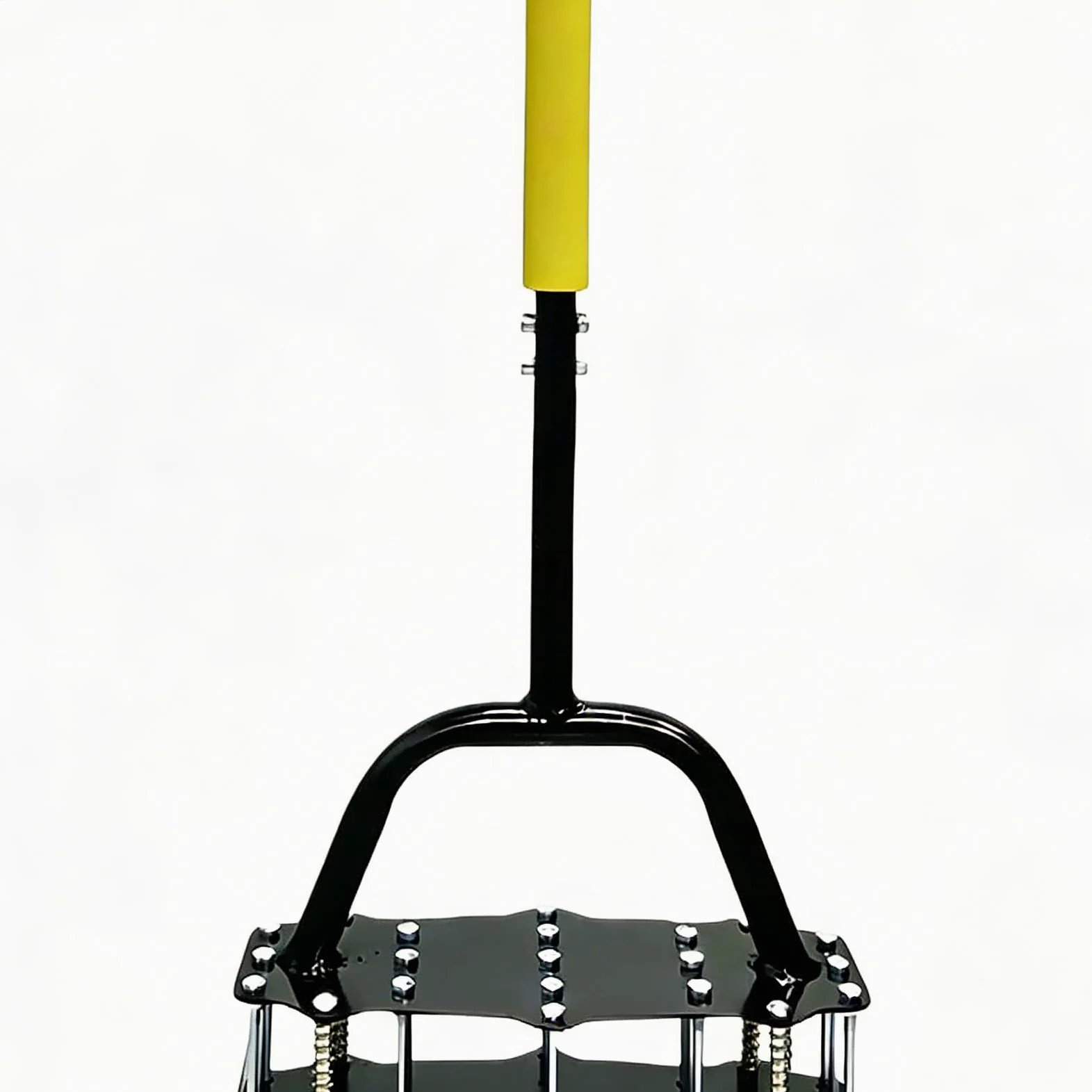 Aireador de Césped Herramienta manual de aireación | Aireador de Césped con Resorte y 17 Púas de Acero para aireación de jardines y jardinería de