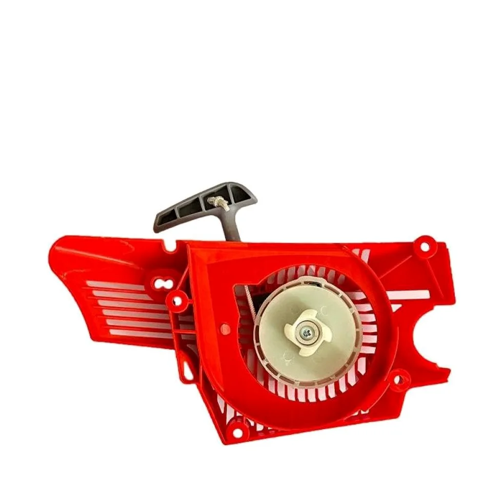 Arrancador de retroceso Compatible con GSH 510 GSH 560 MTH 5600 5800, cubierta de polea de arranque de sierra de cadena, mango de agarre de cuerda