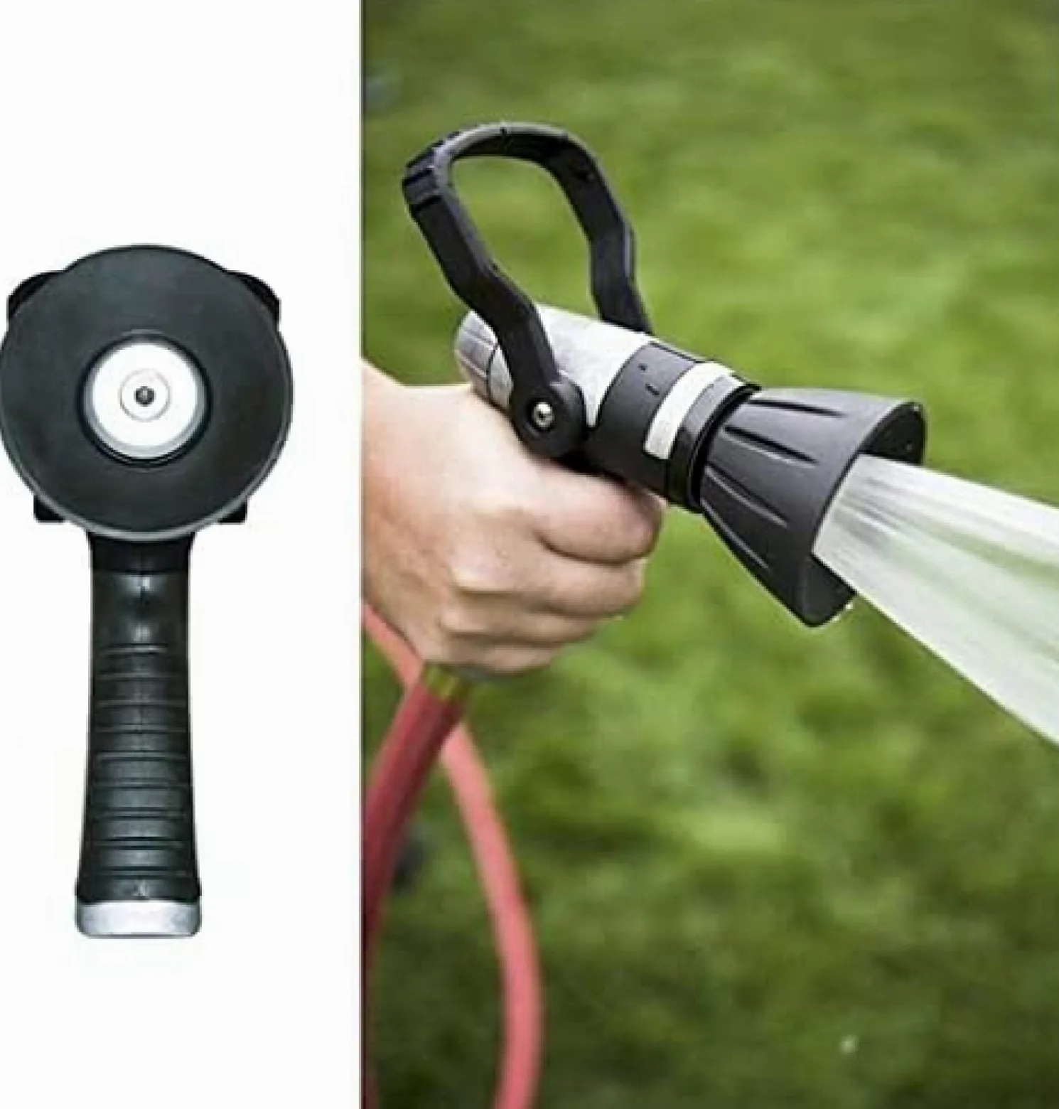 Pistola De Agua Para Jardín, Manguera Rociadora De Bombero, Boquilla Para Jardín, Granja, Césped, Riego, Herramientas De Riego, Pistola De Agua Pulverizada Para Lavado De Coches,Pistola De Agua De